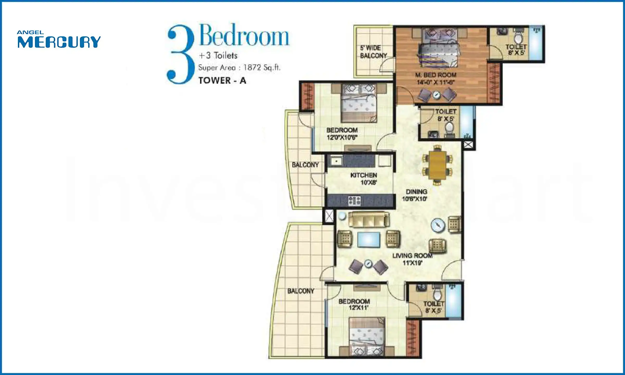 1872 Sqft