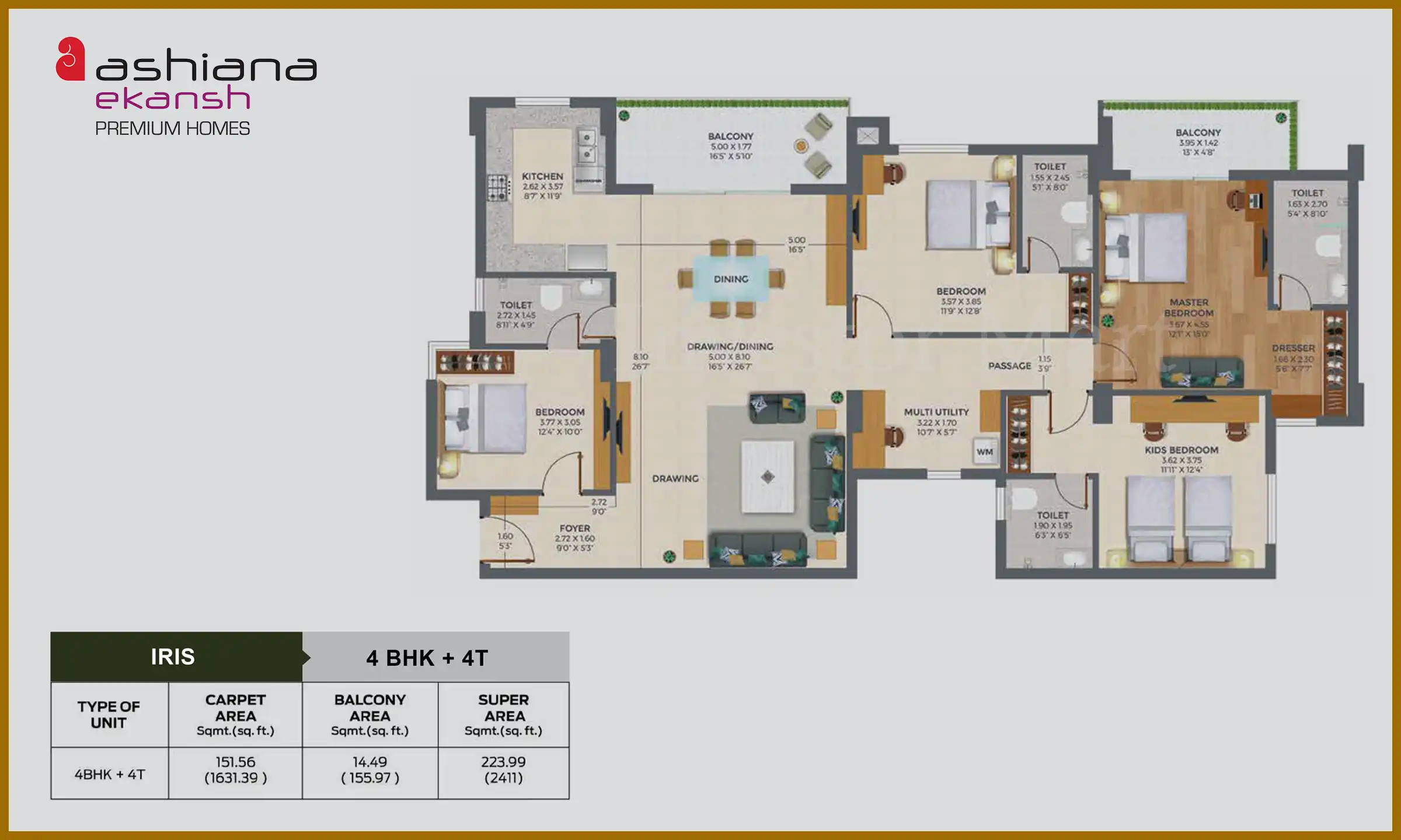 2411 Sqft