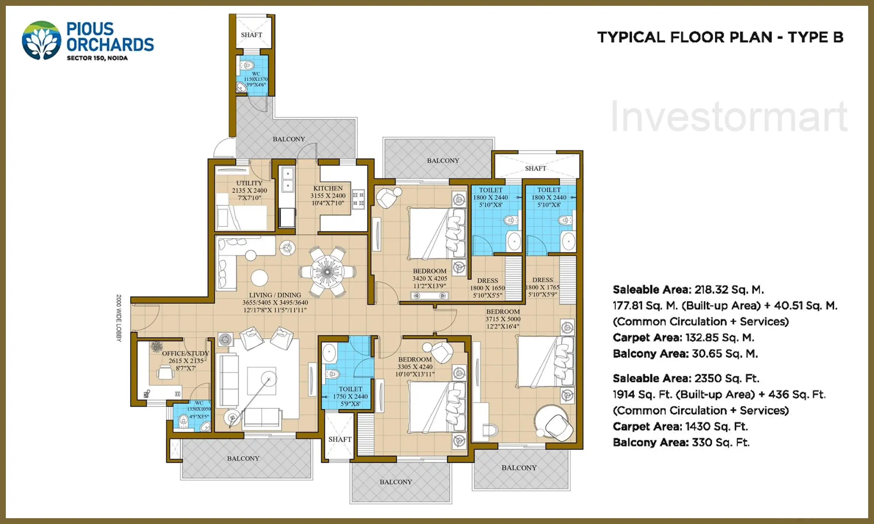 2350 Sqft