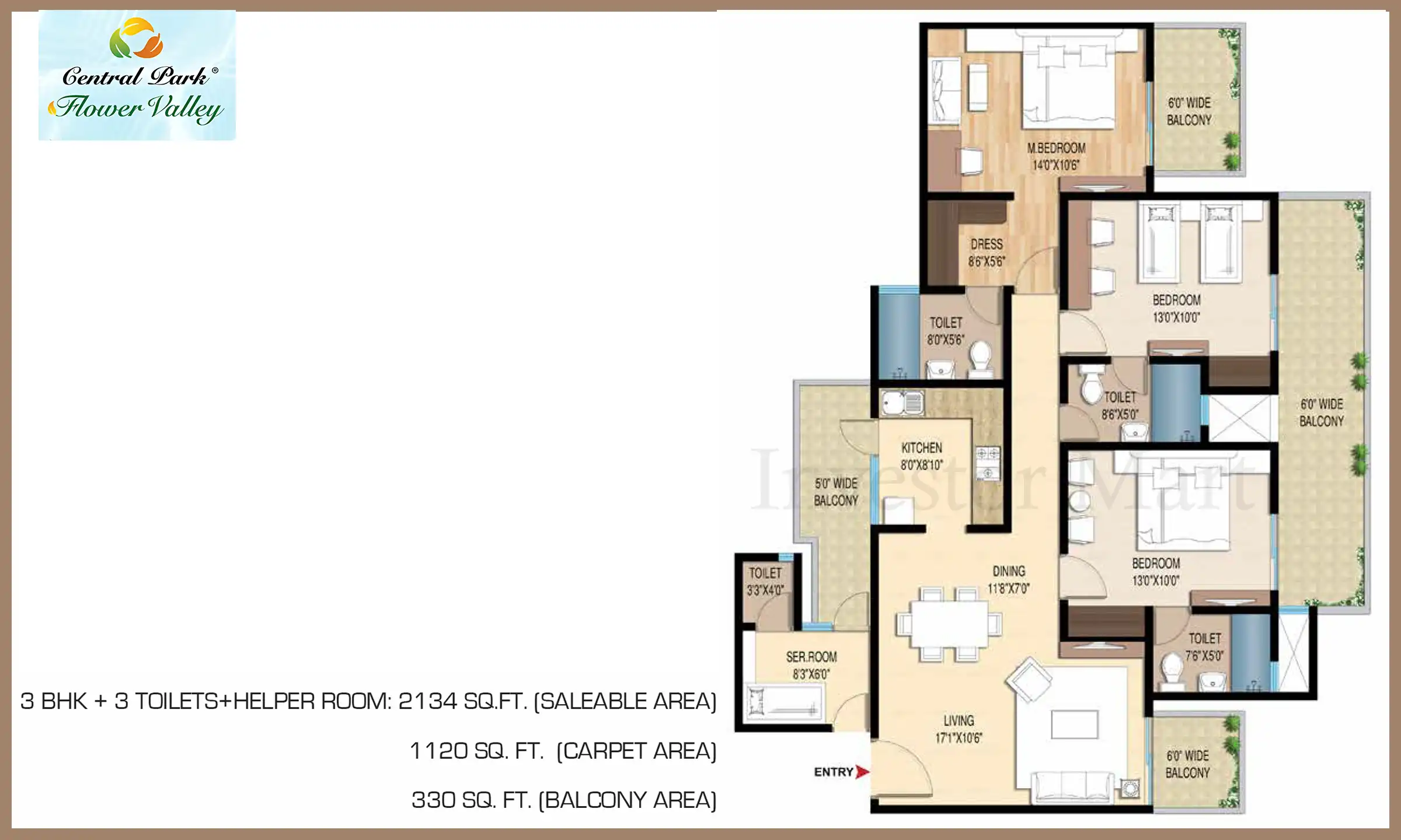 2134 Sqft