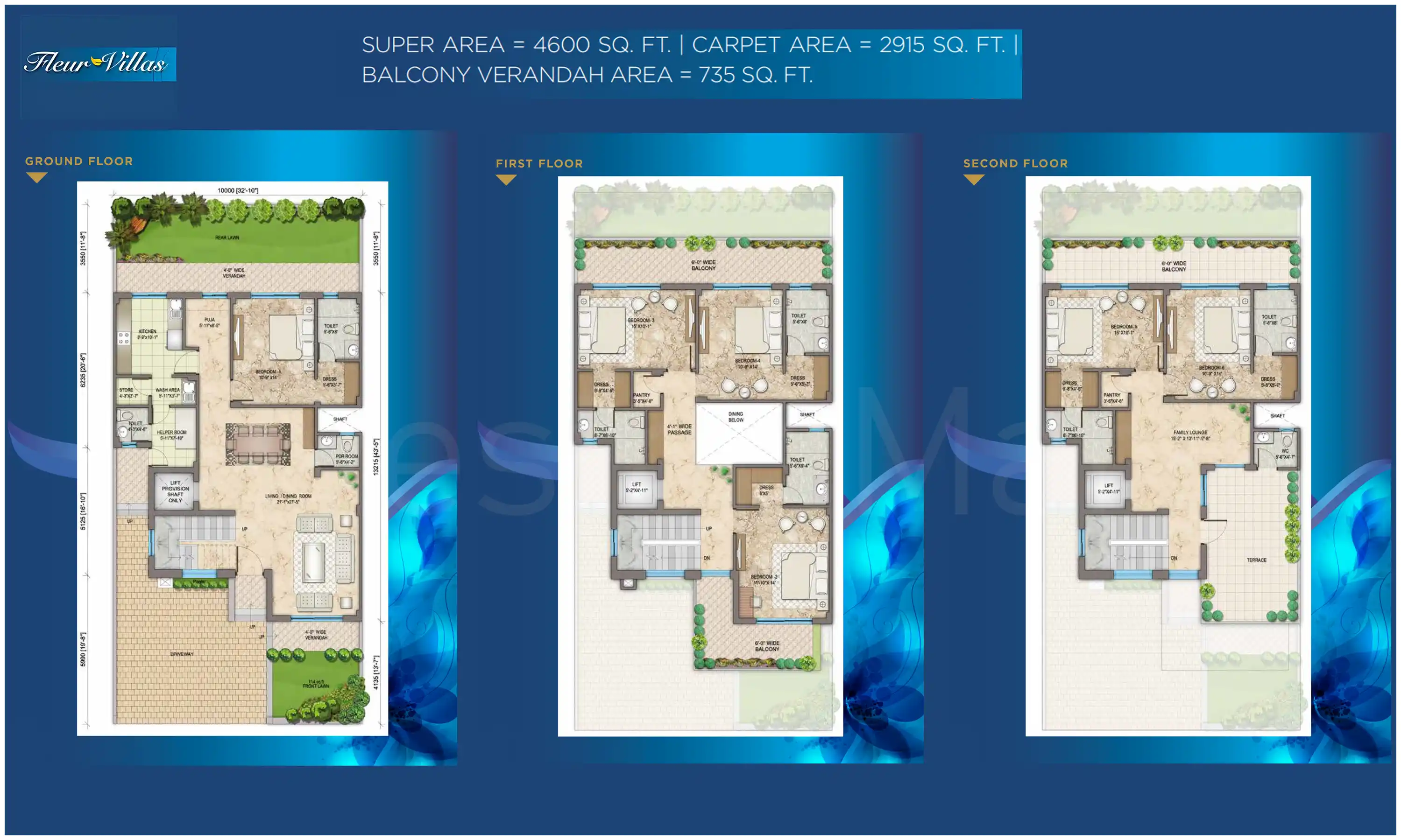 4600 Sqft