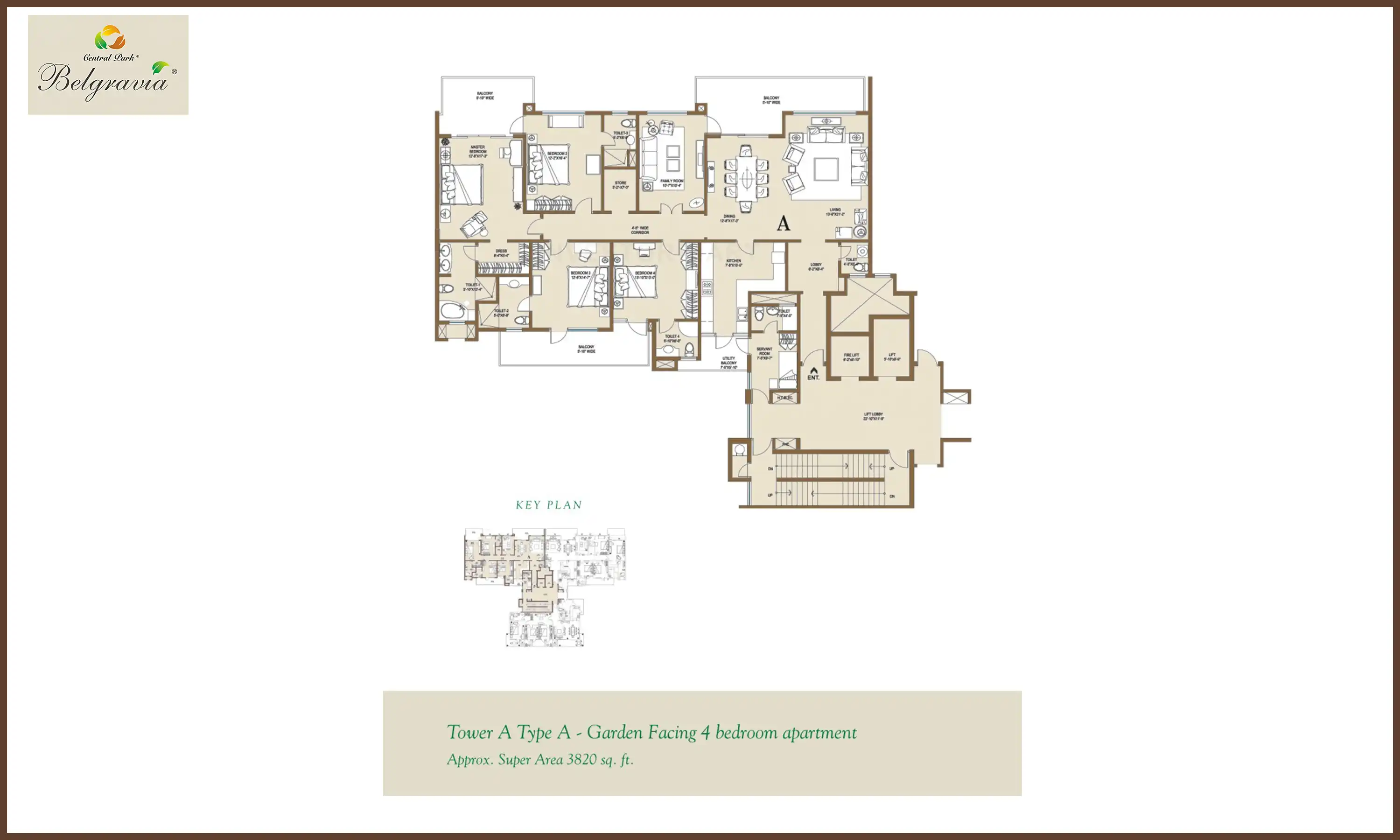 3820 Sqft