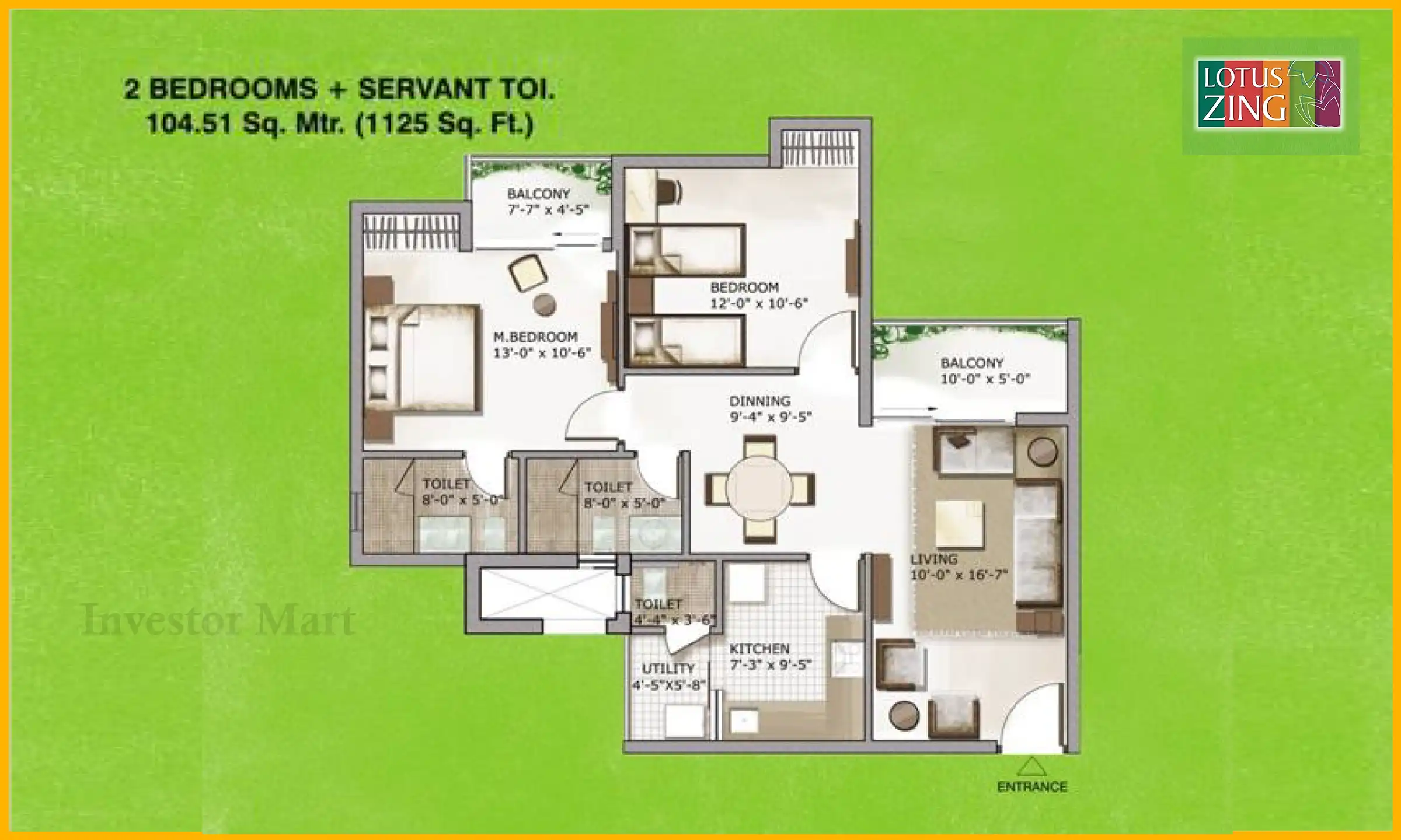 1125 Sqft