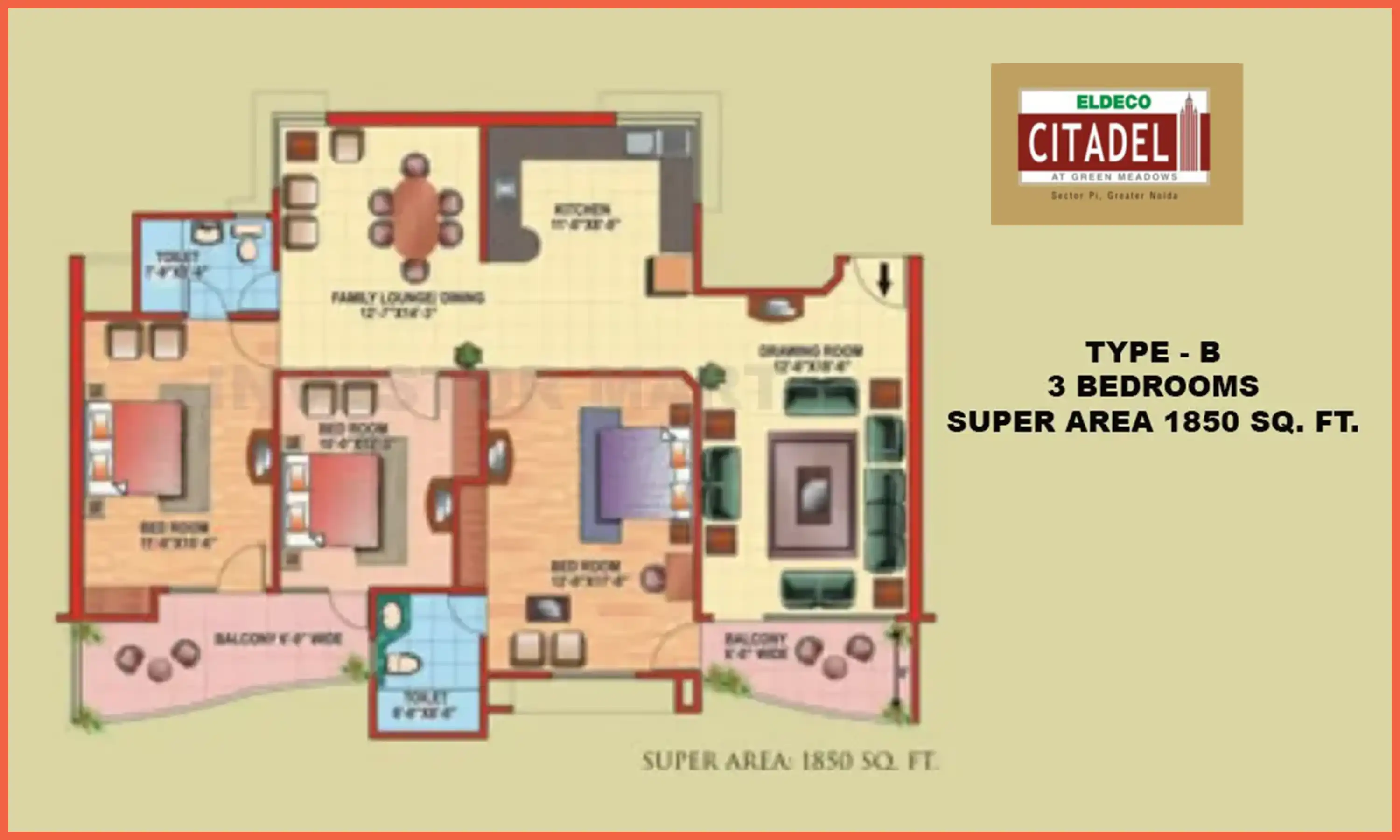1850 Sqft
