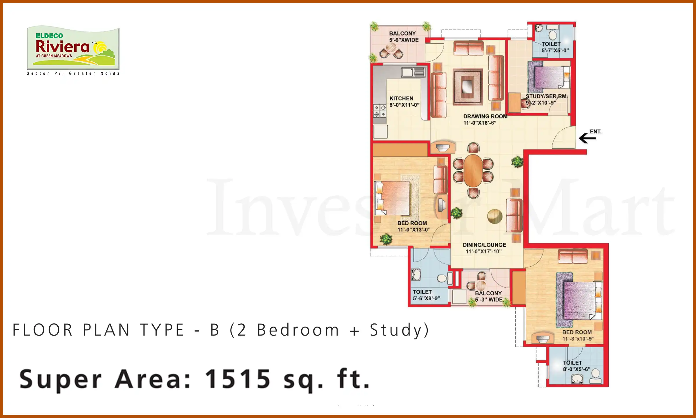 1515 Sqft