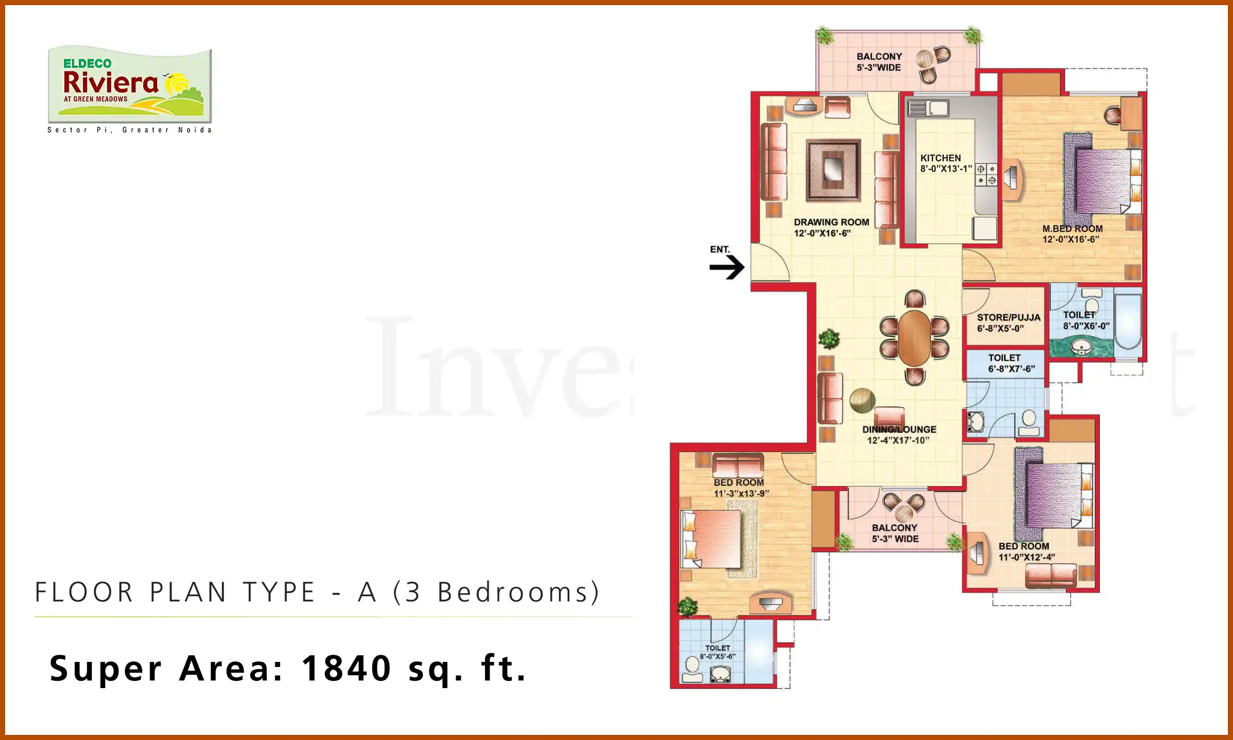1840 Sqft