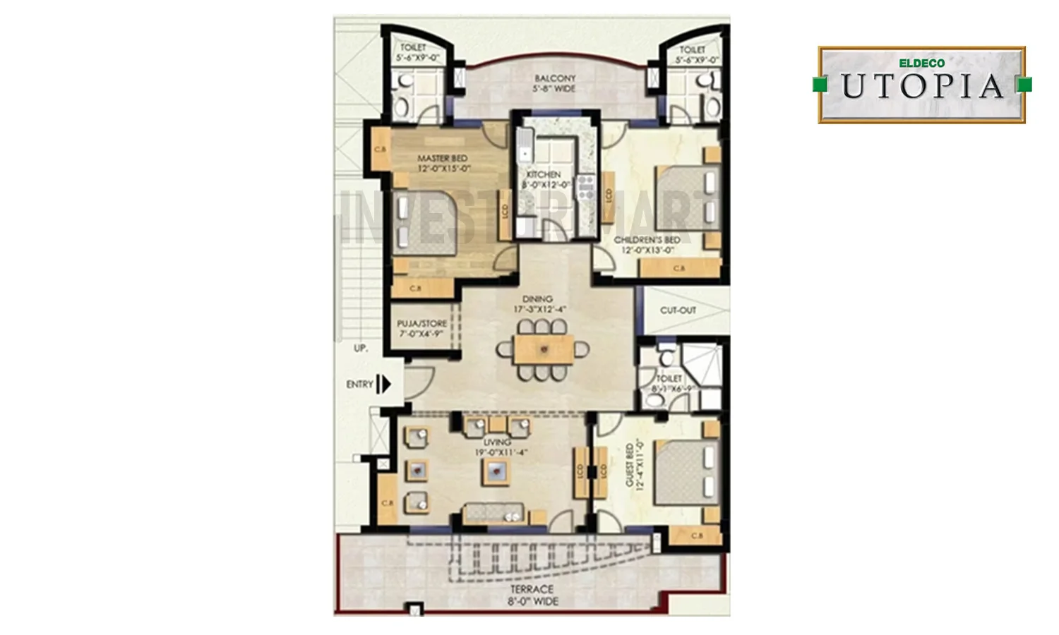 1980 Sqft