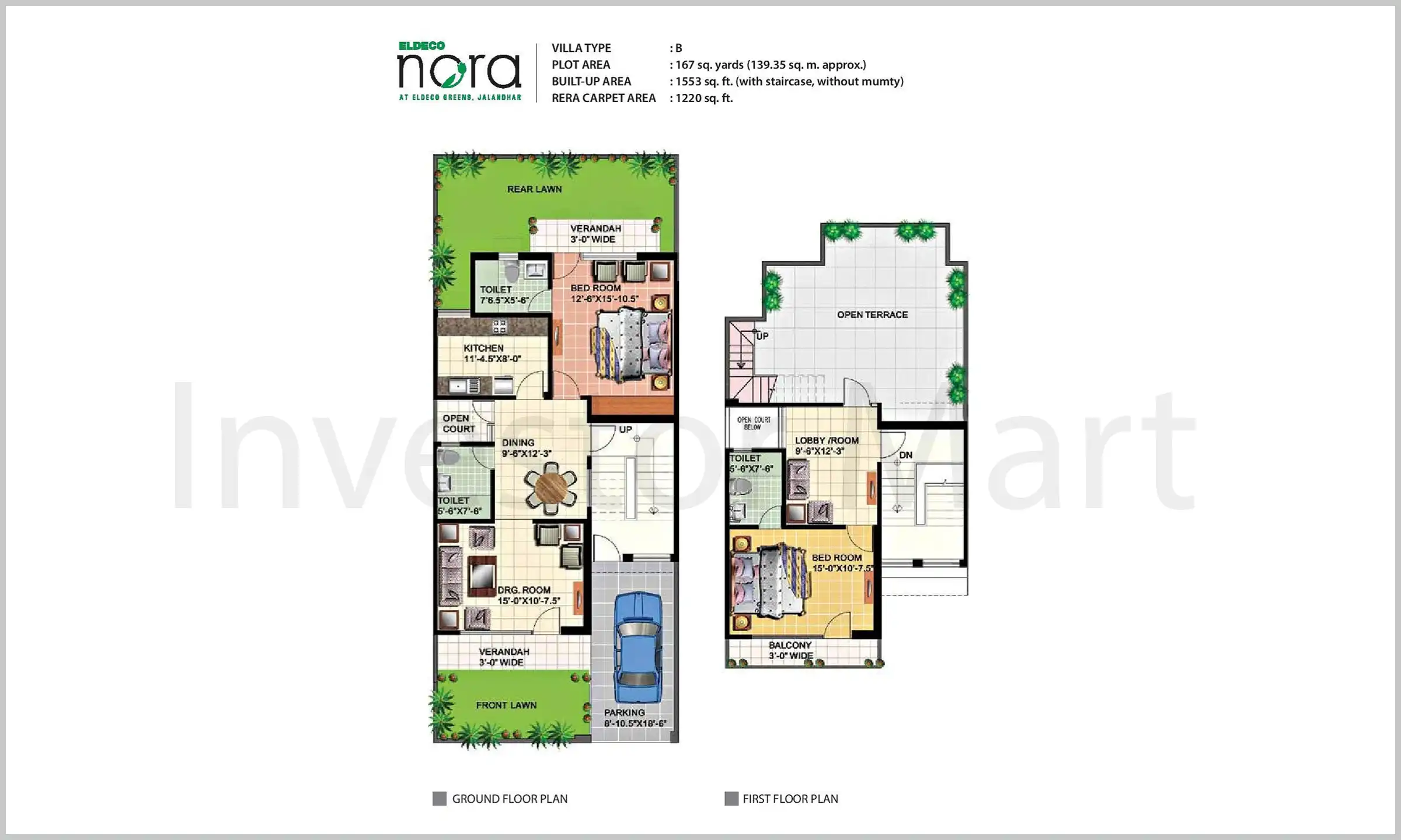 1553 Sqft