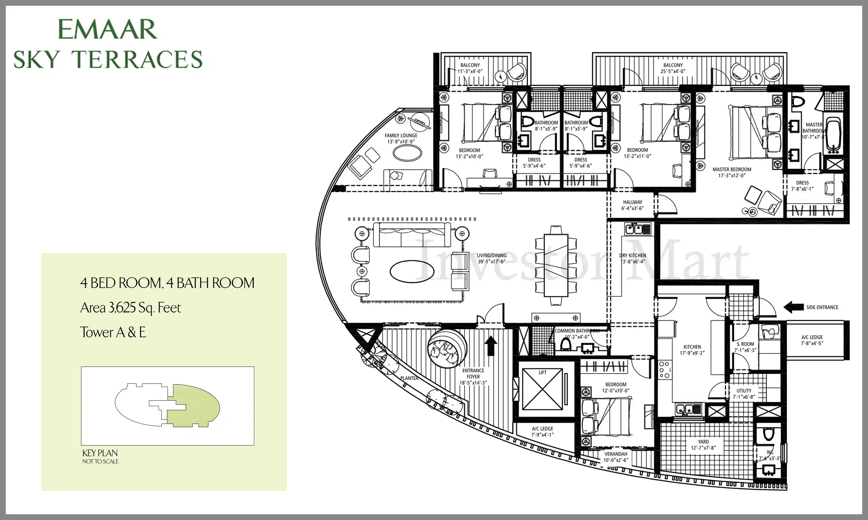 3625 Sqft