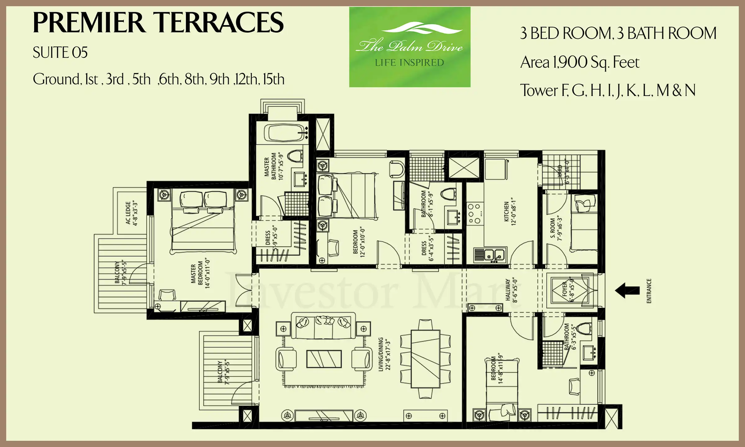 1900 Sqft