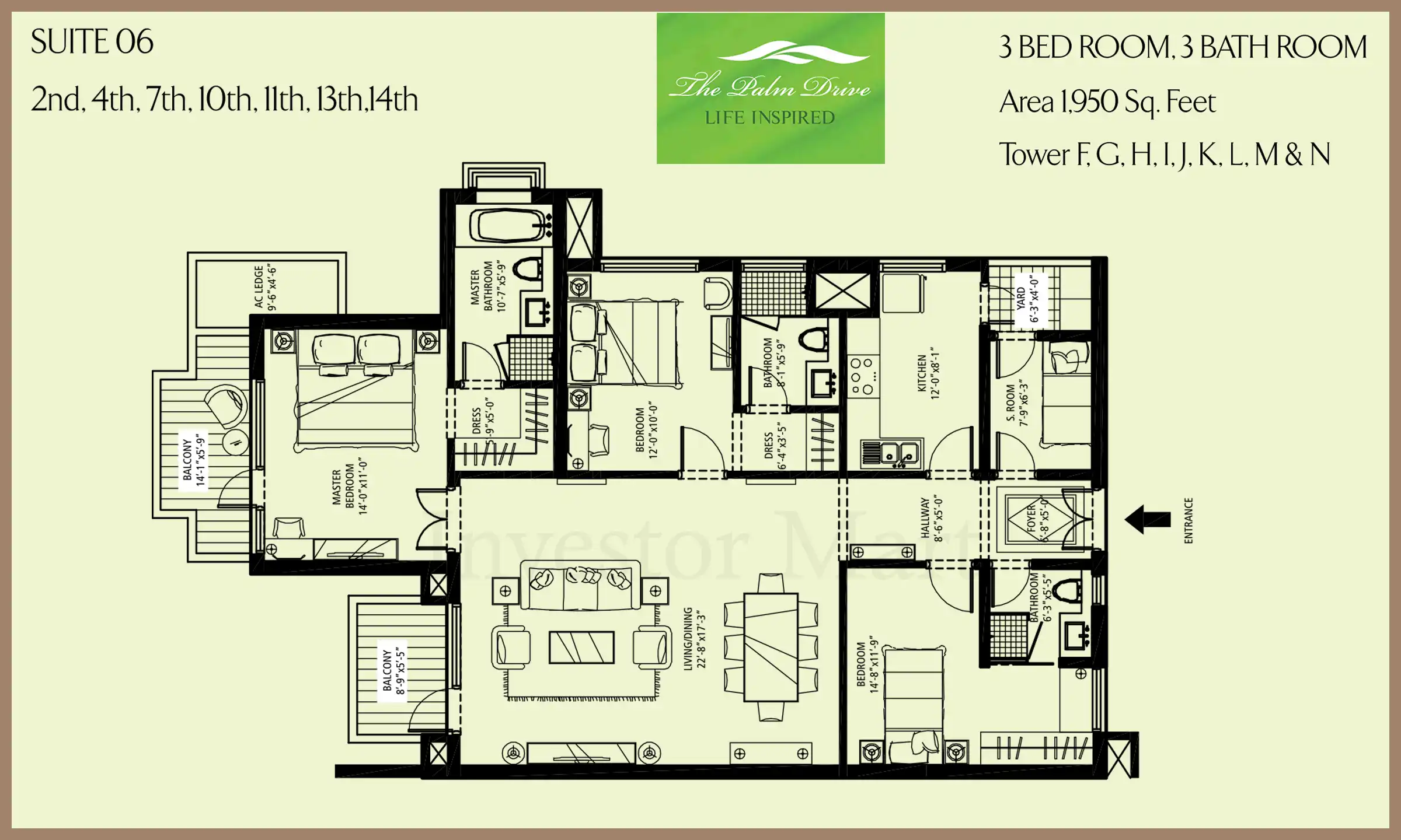 1950 Sqft