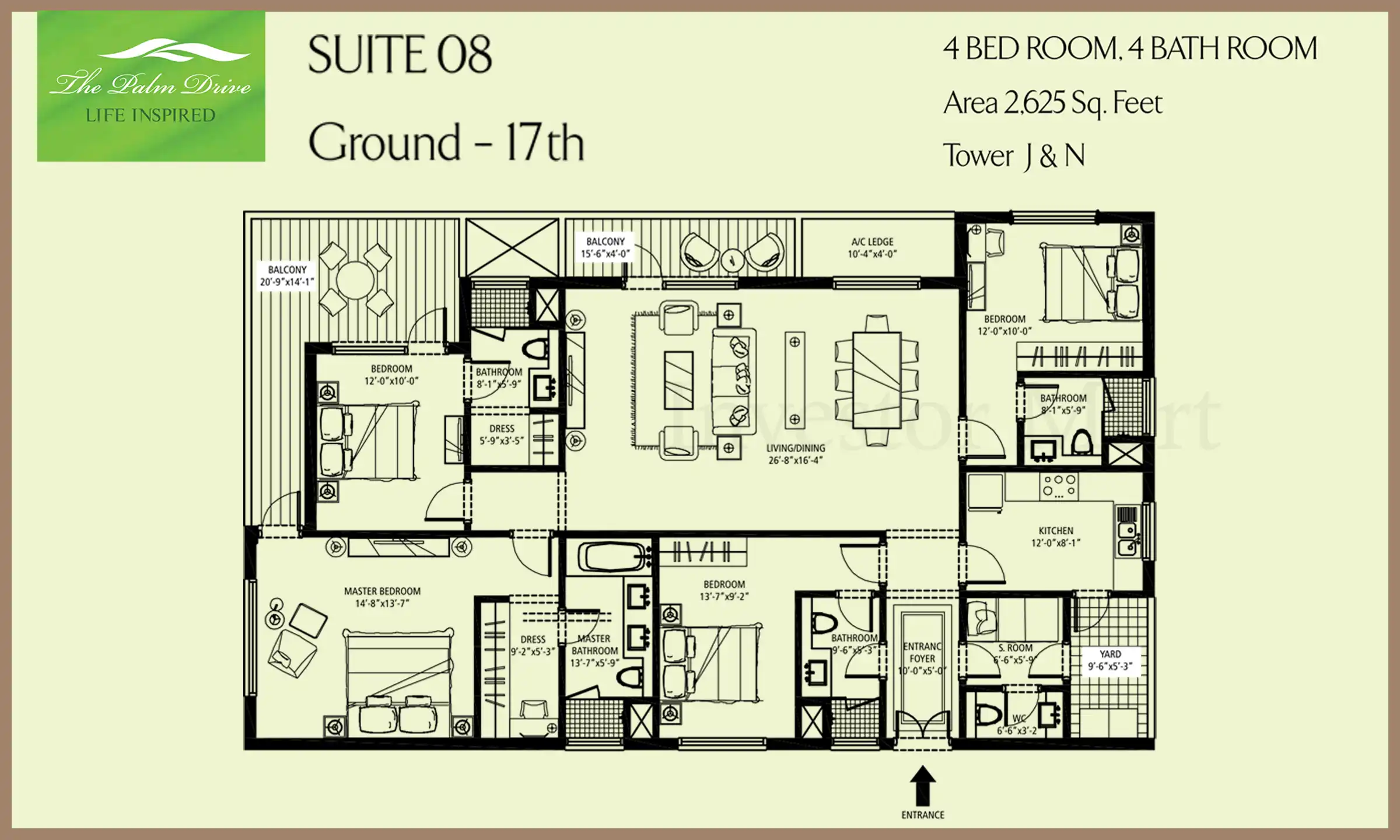 2625 Sqft