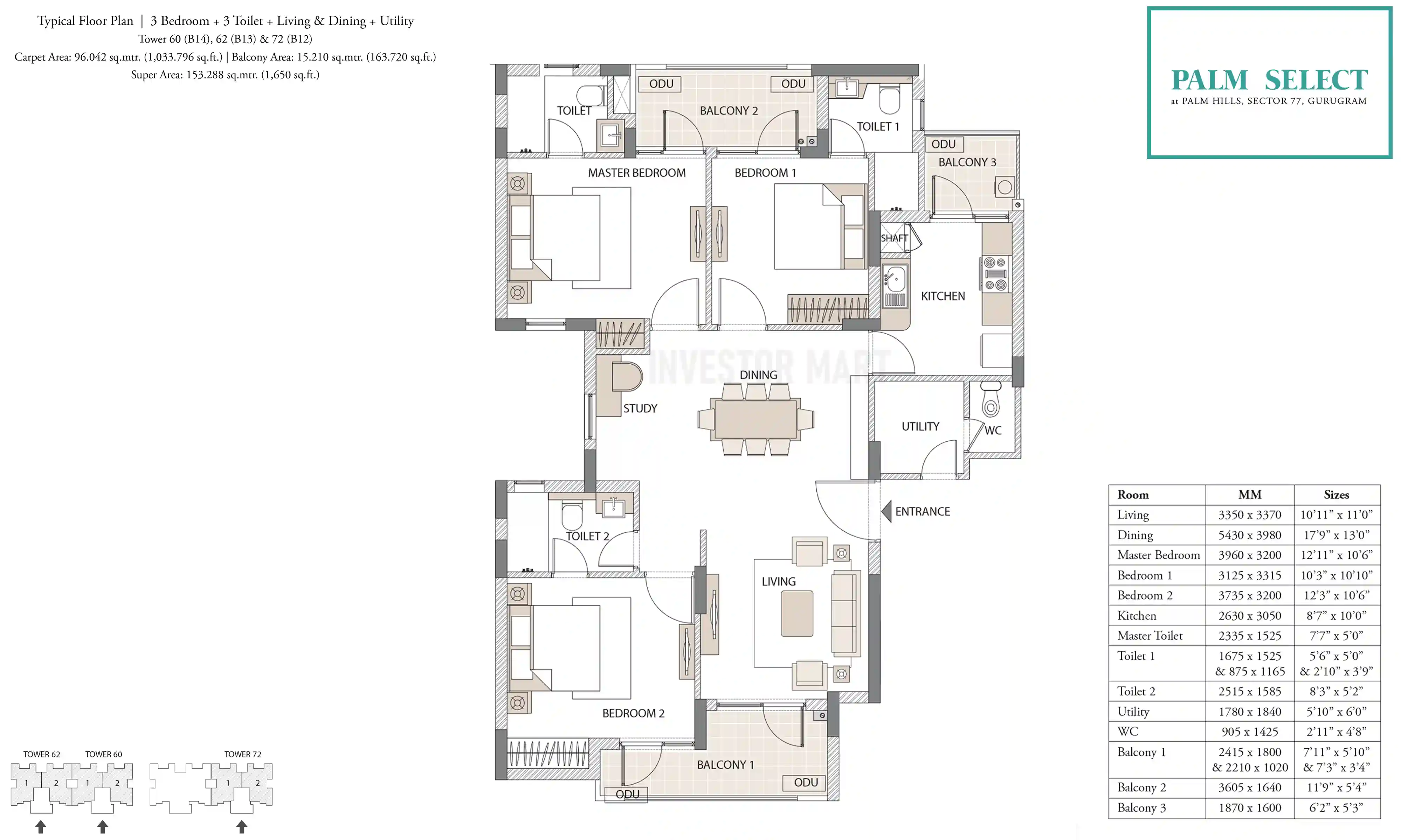 1650 Sqft