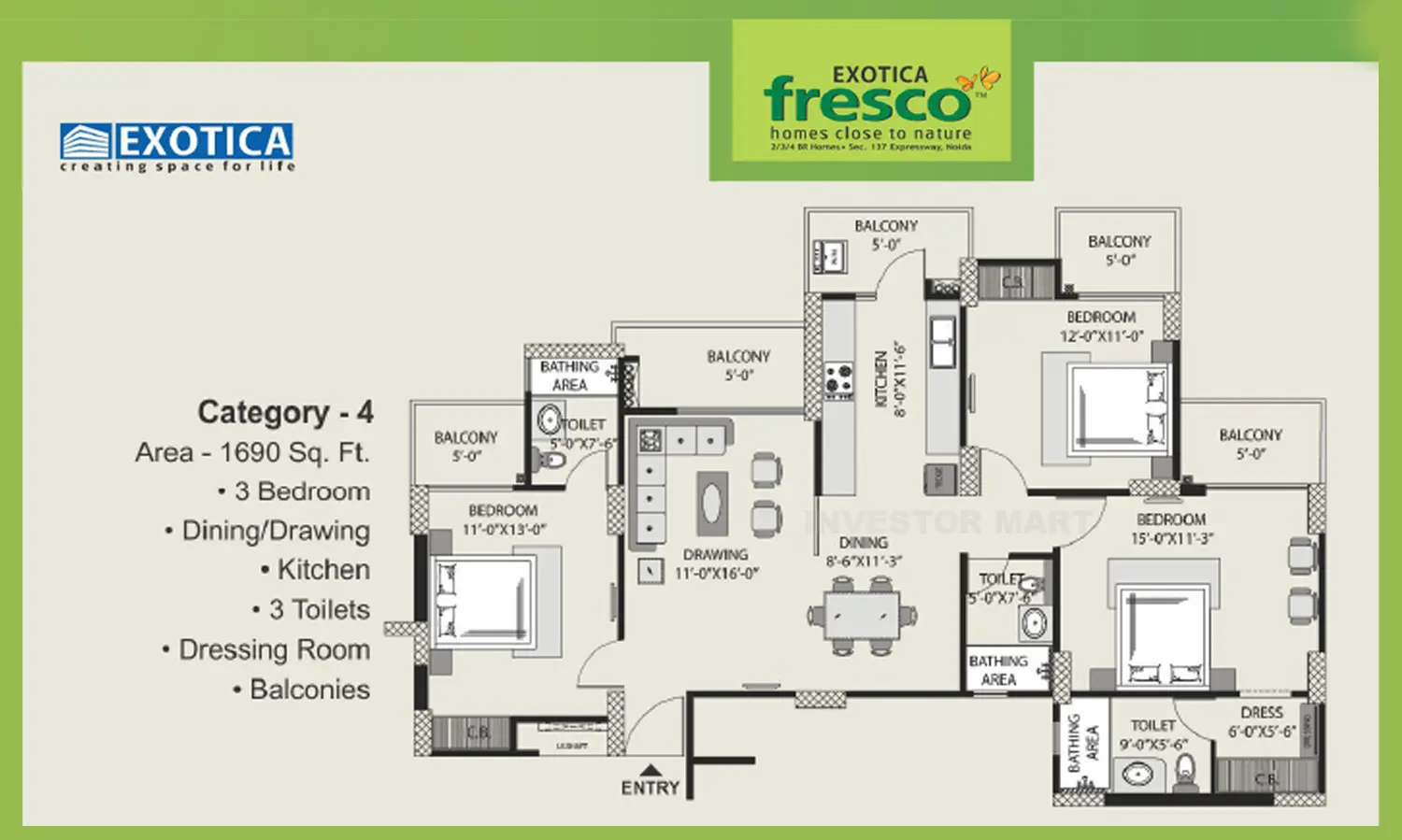 1690 Sqft