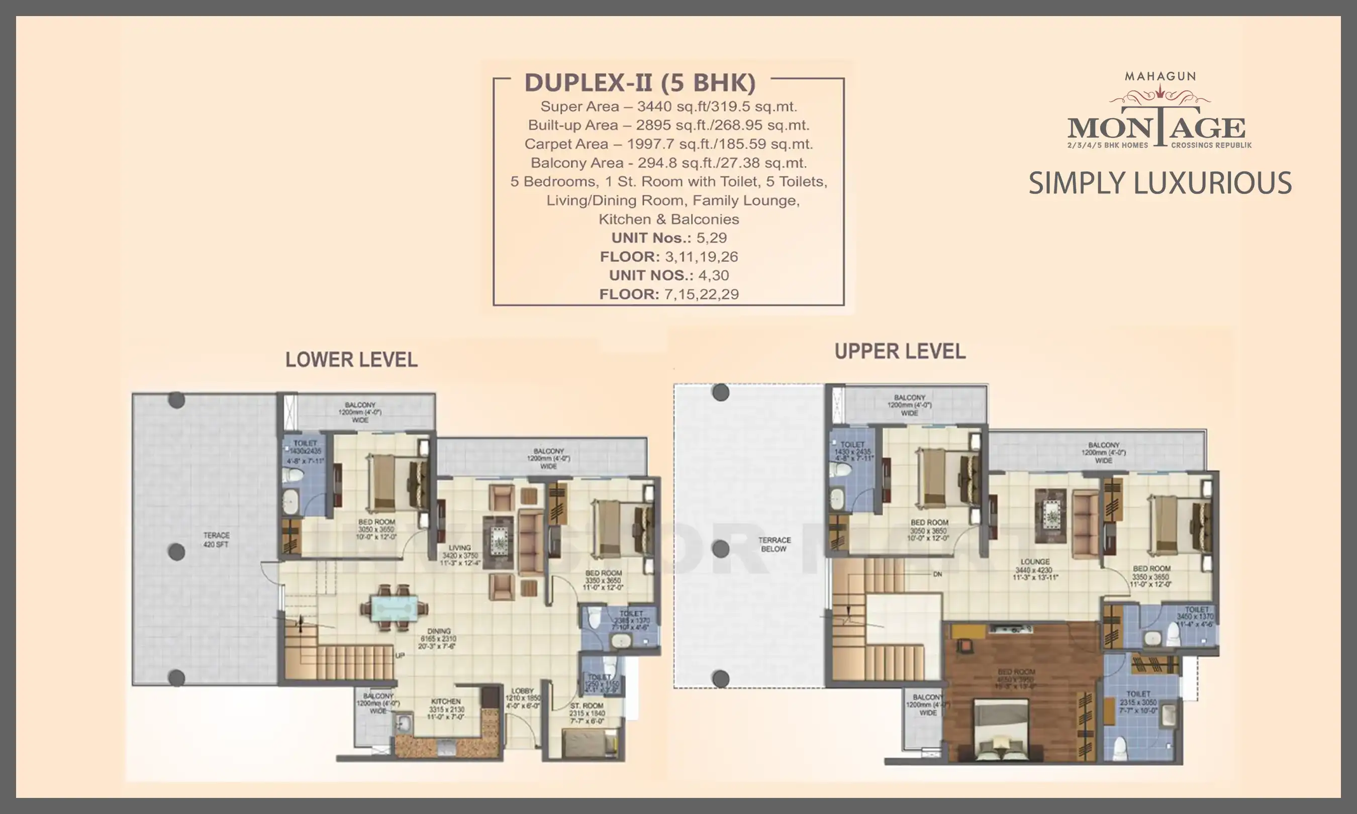 3440 Sqft