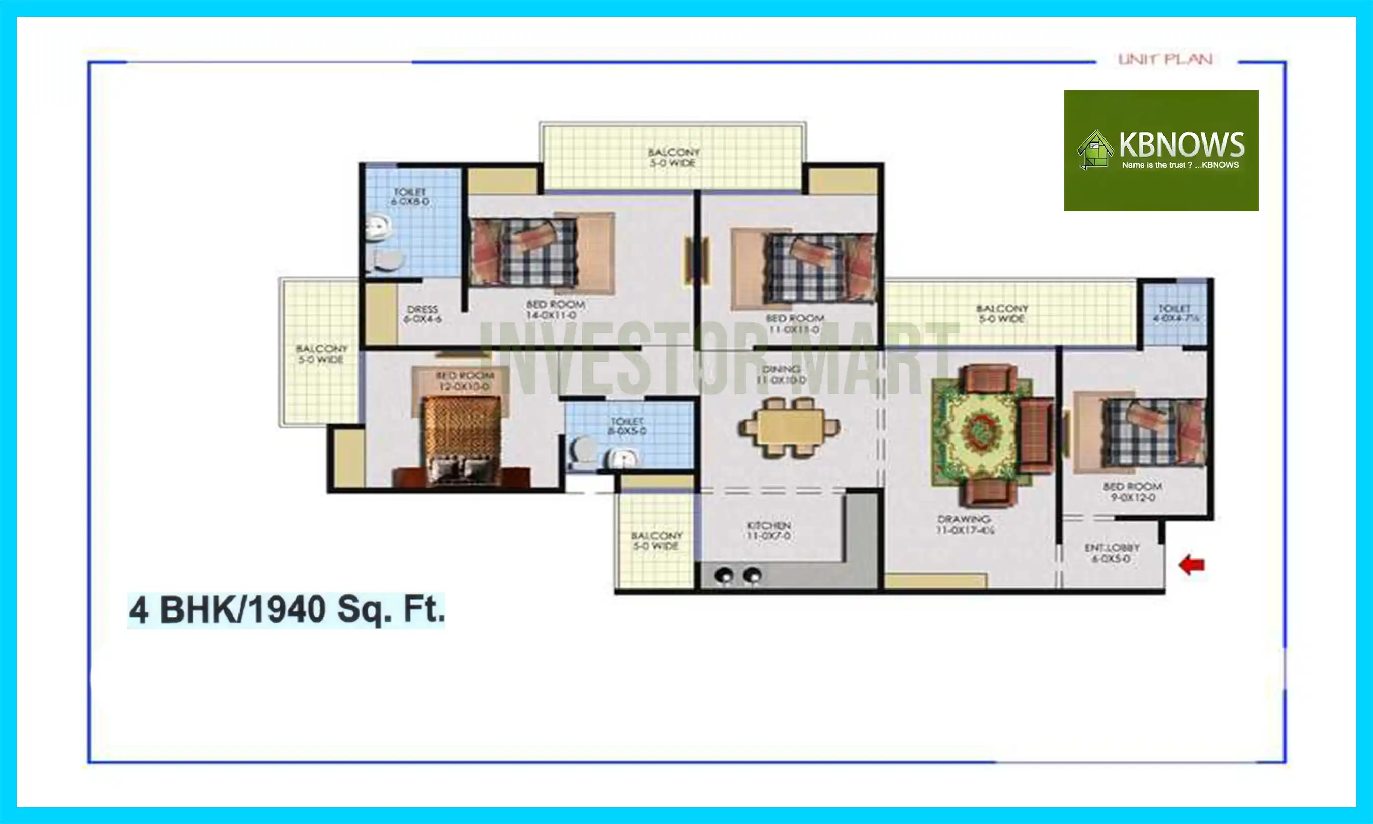 1940 Sqft