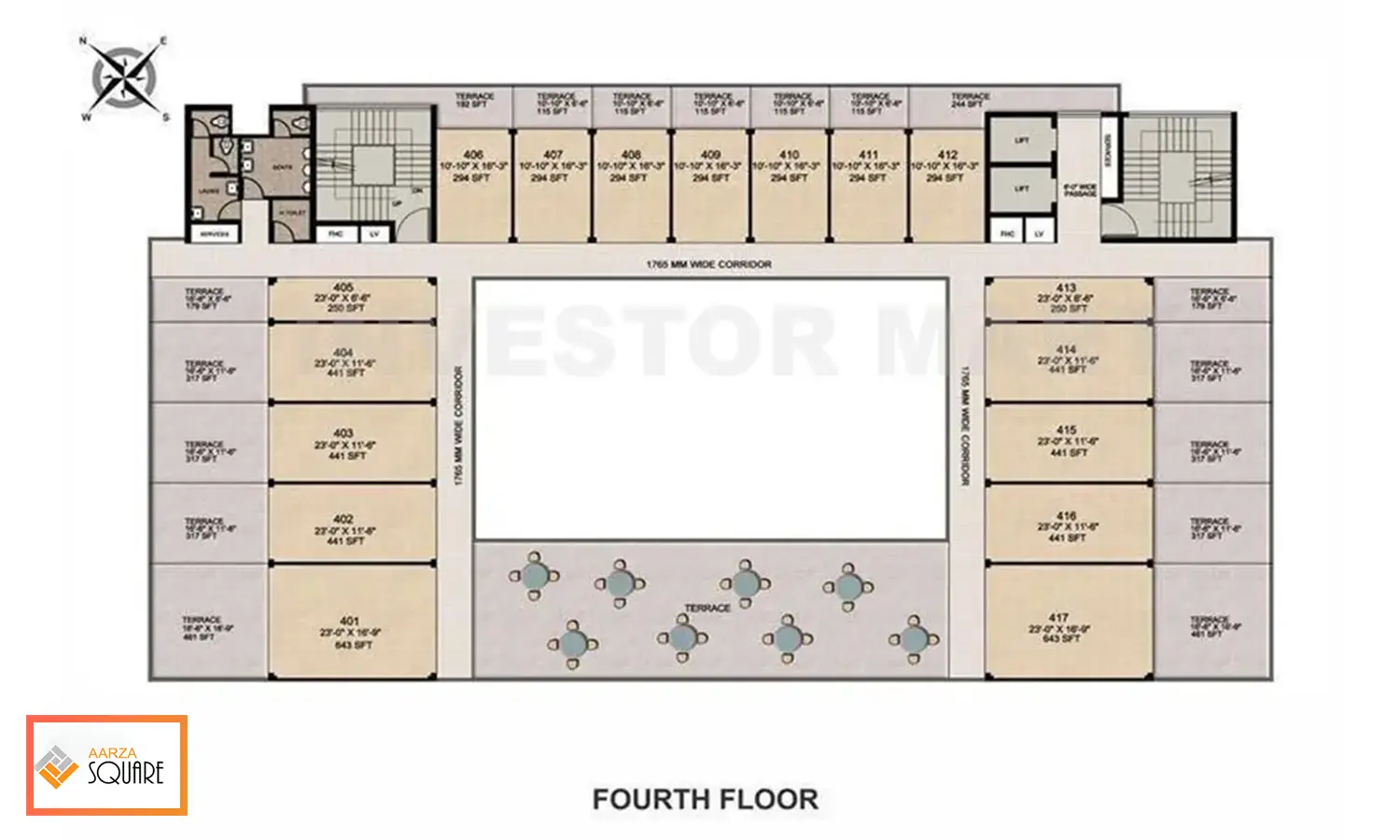 180 Sqft