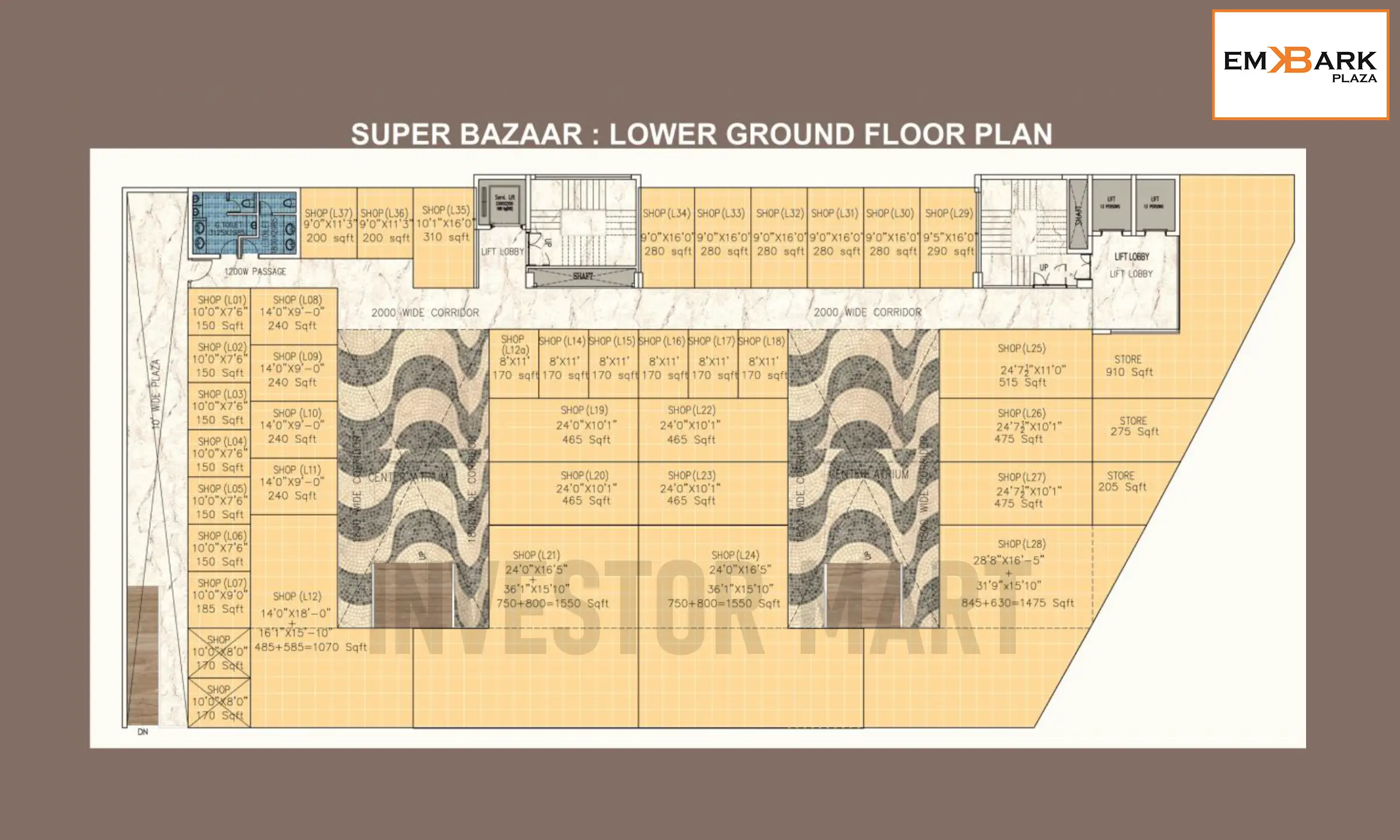 250 Sqft