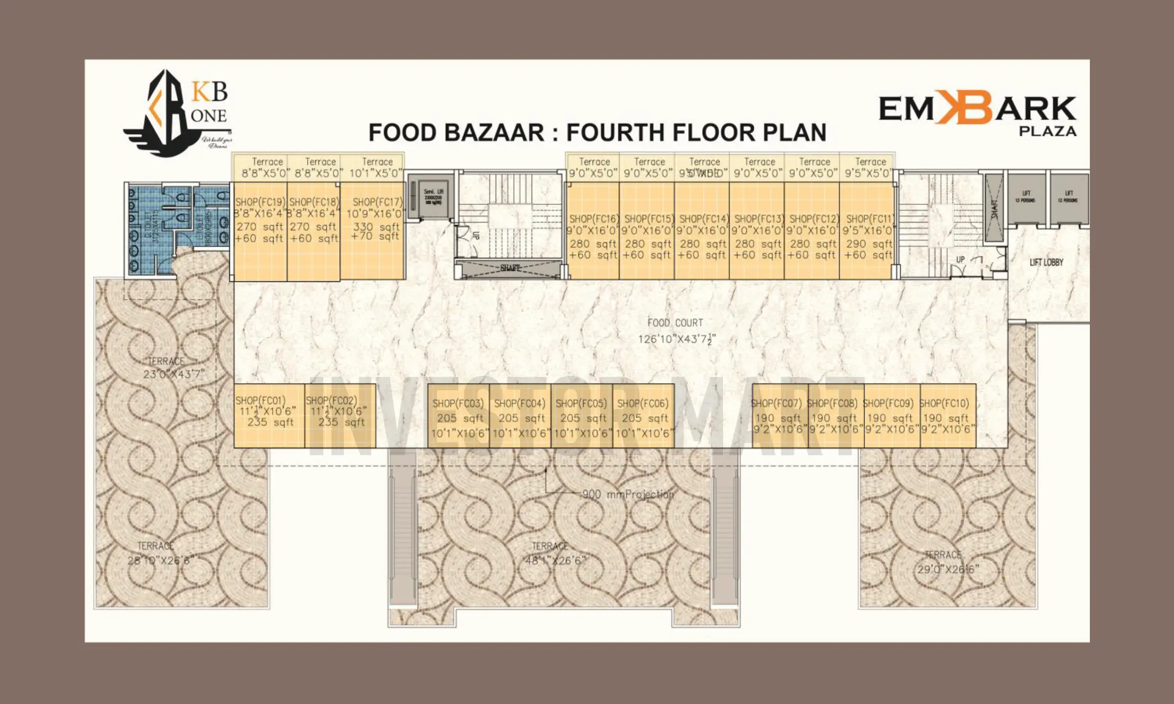 250 Sqft