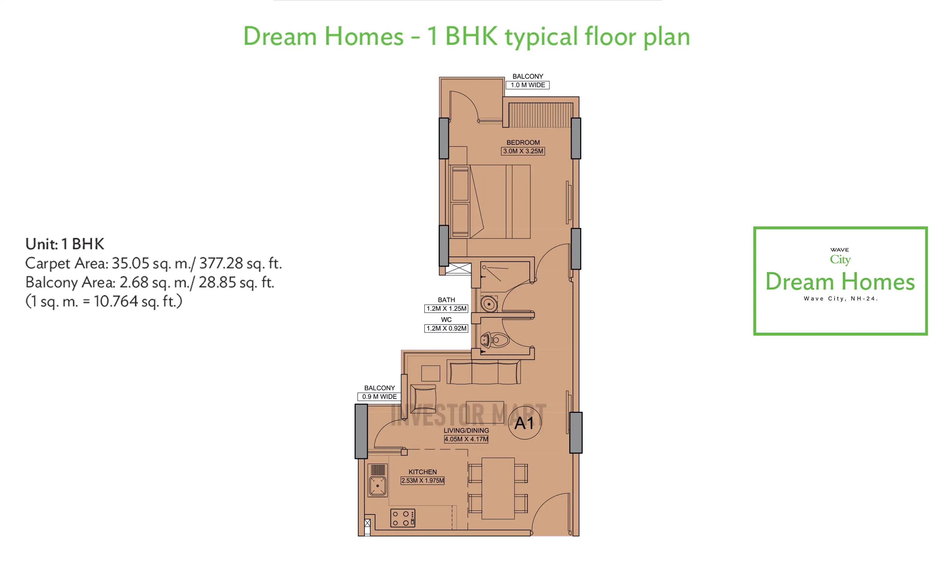 406 Sqft