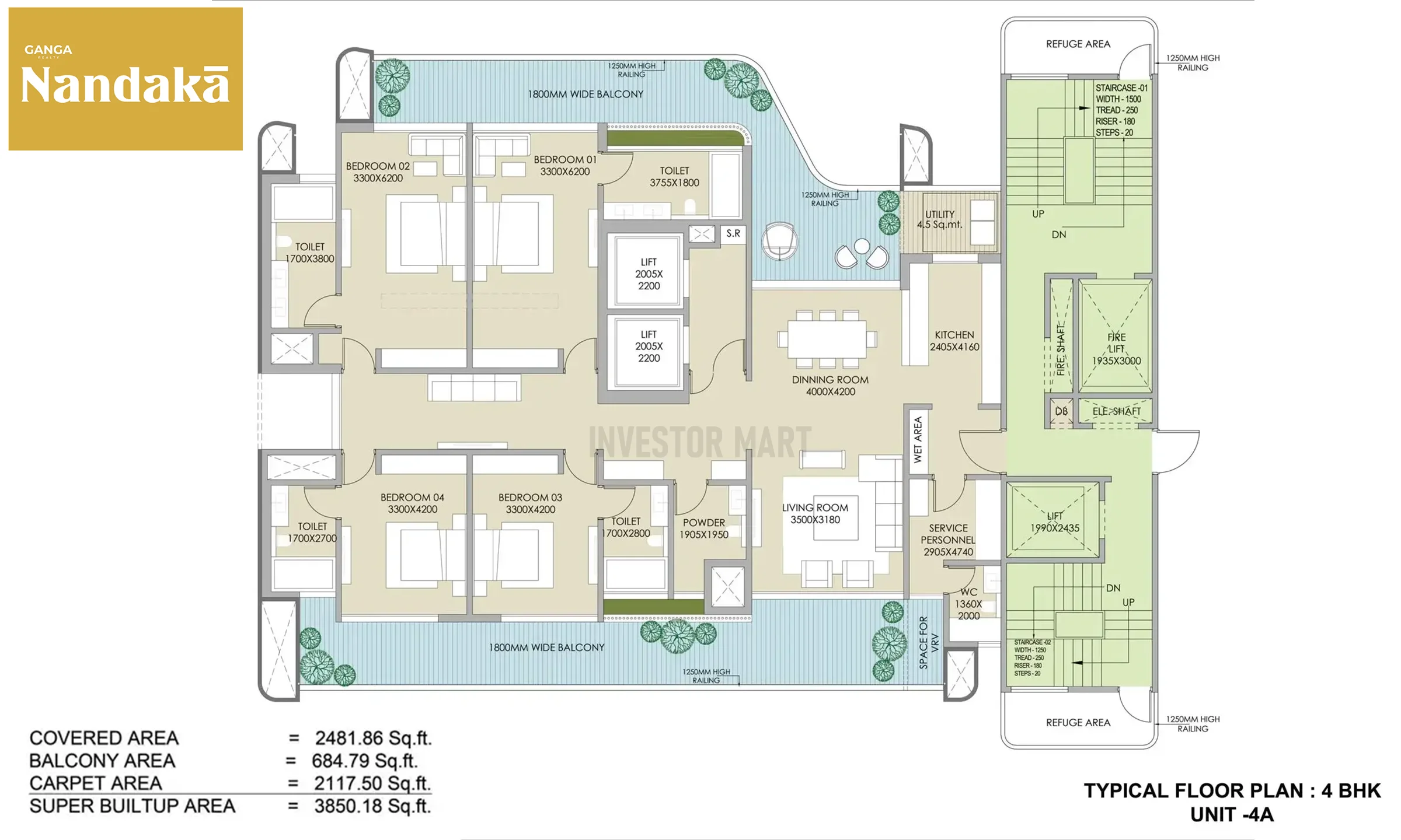 2117 Sqft