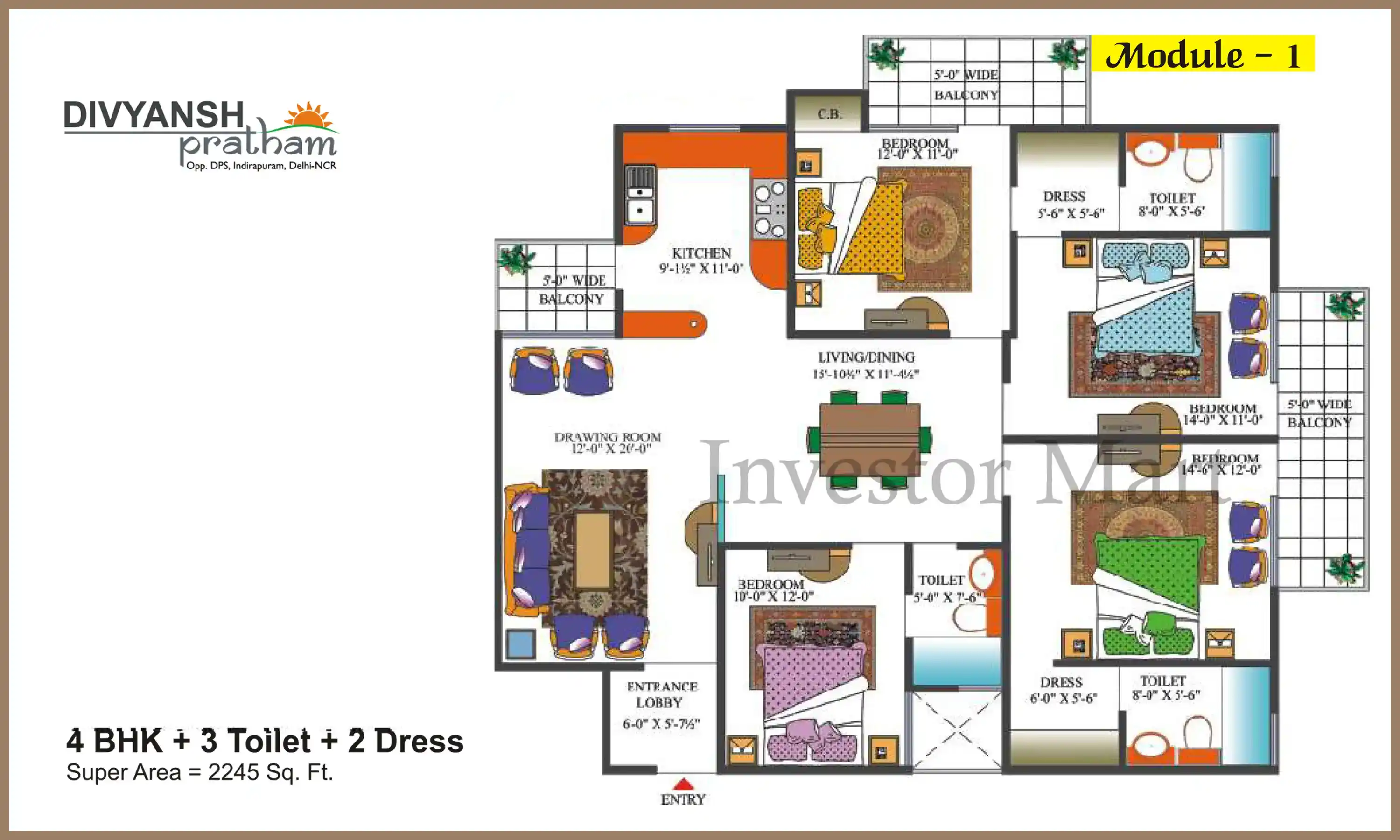 2245 Sqft