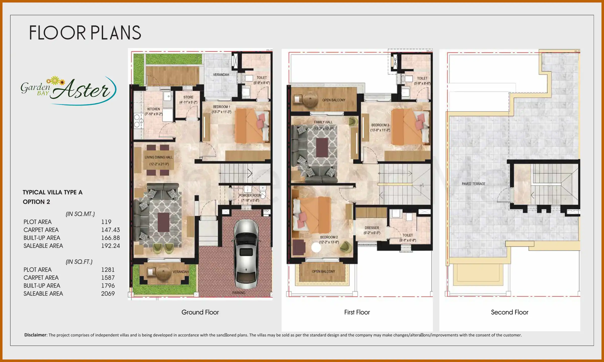 2069 Sqft