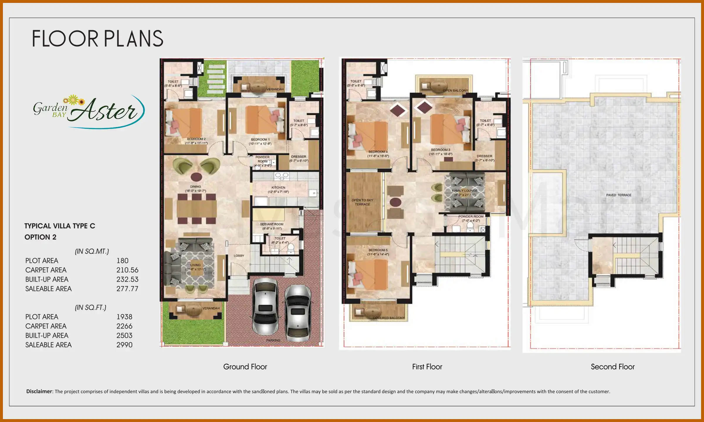2990 Sqft