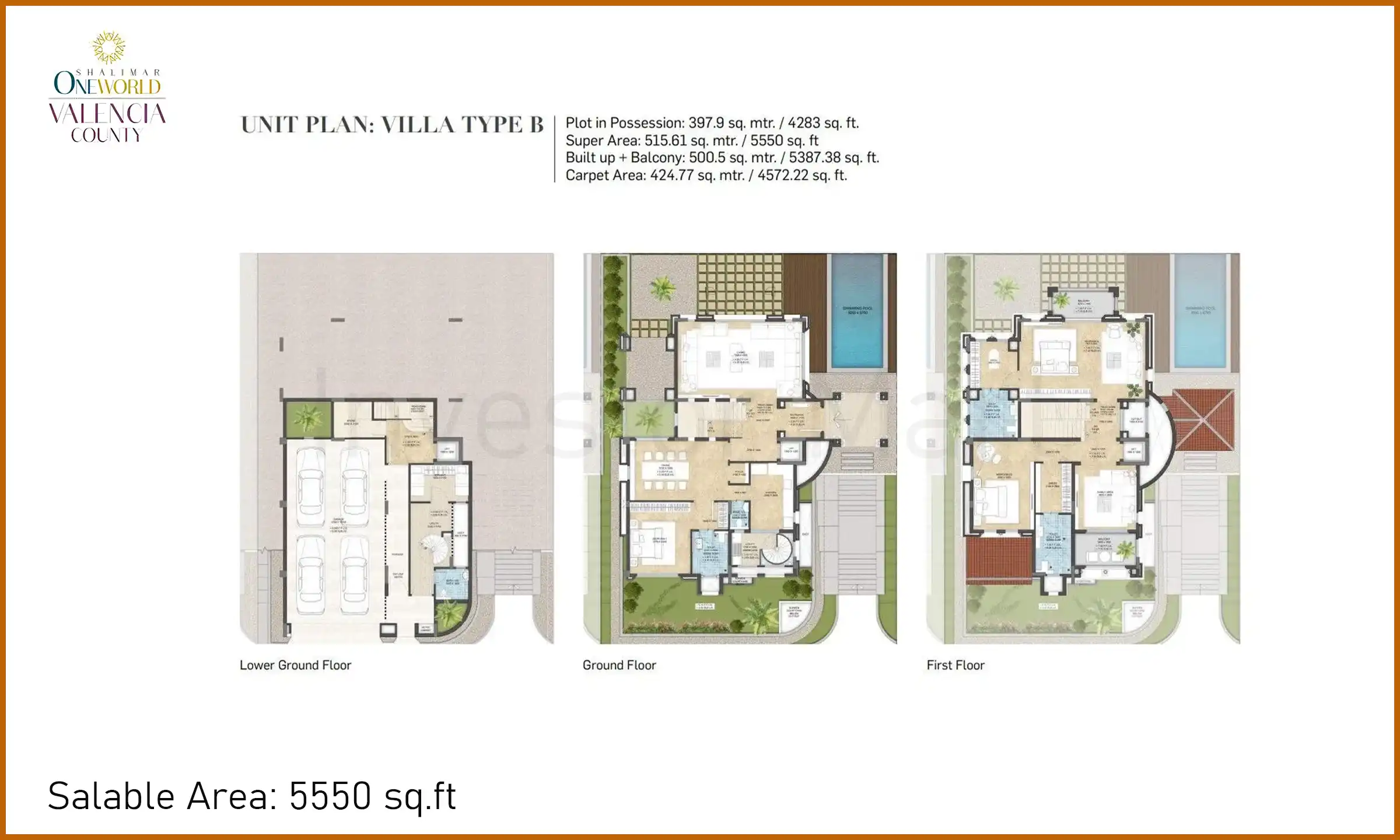 5550 Sqft