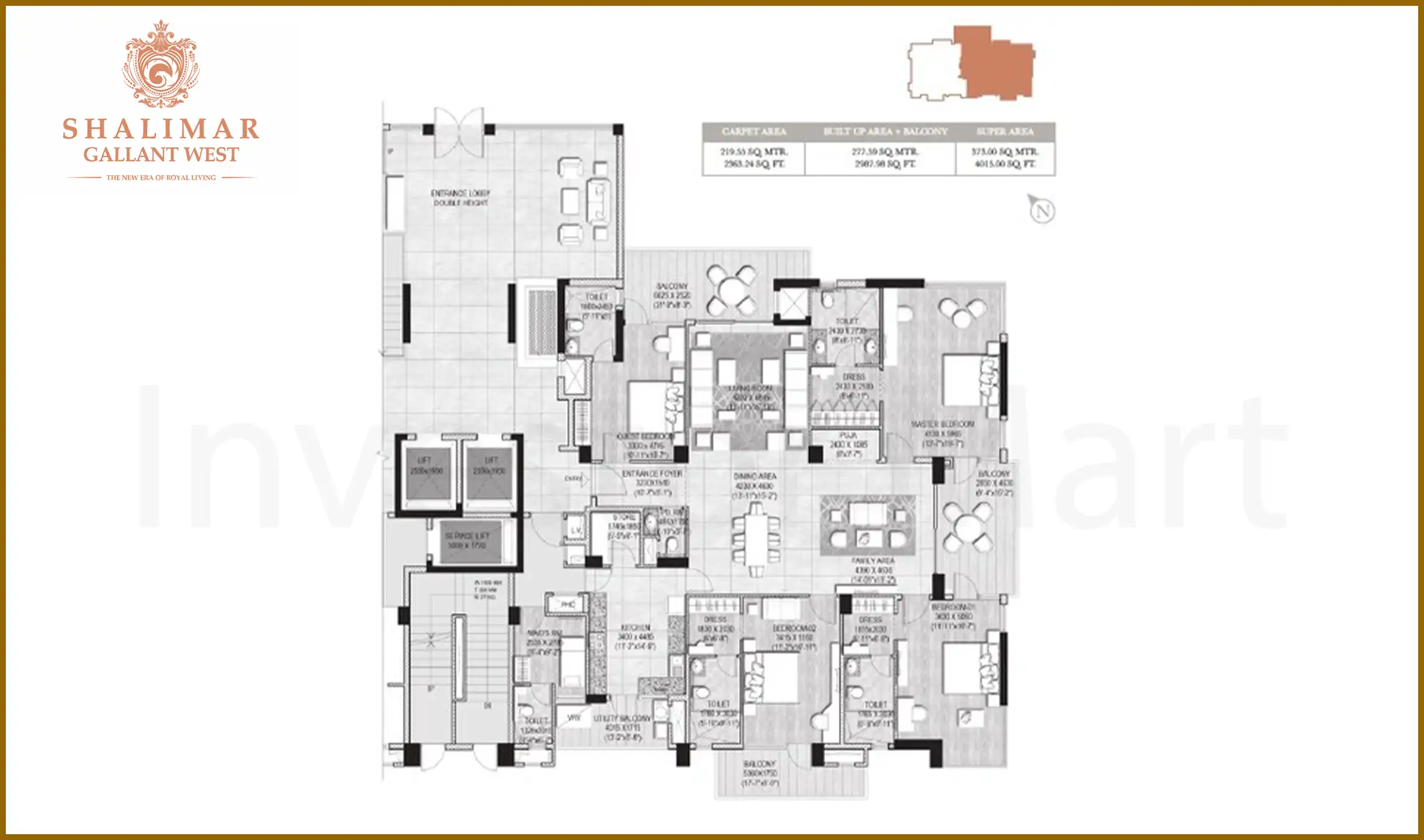 4015 Sqft