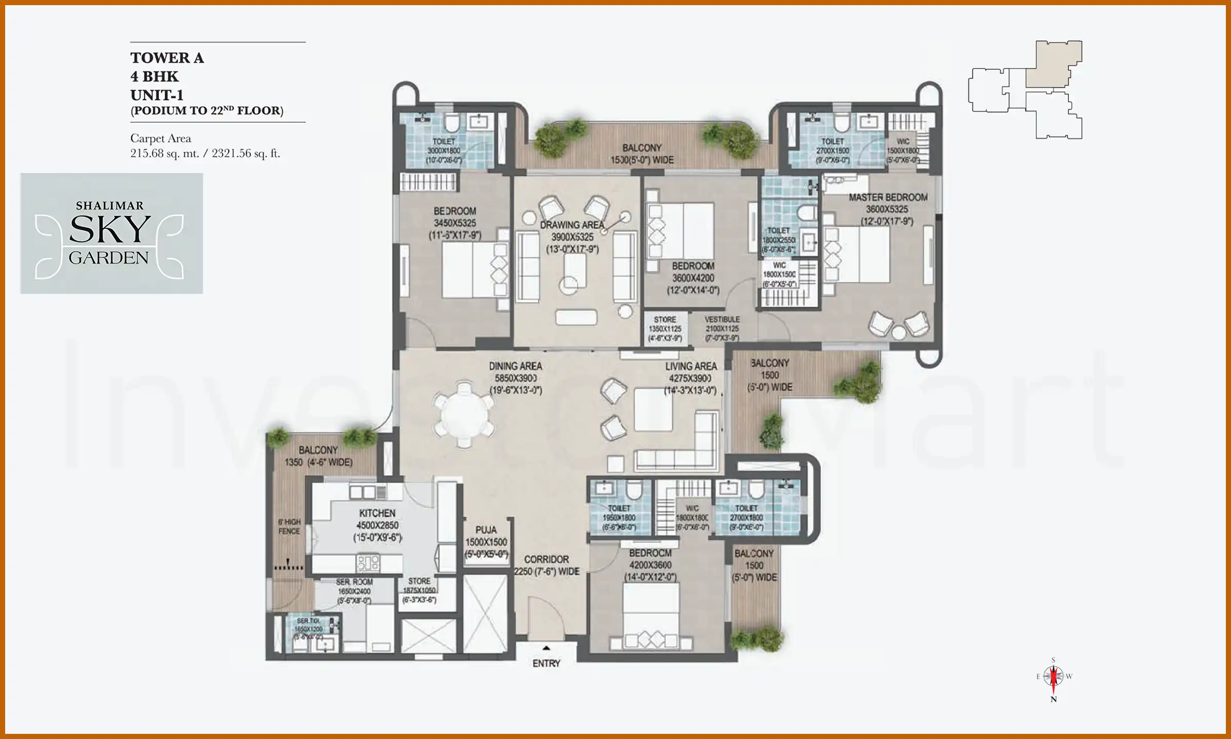 2321 Sqft