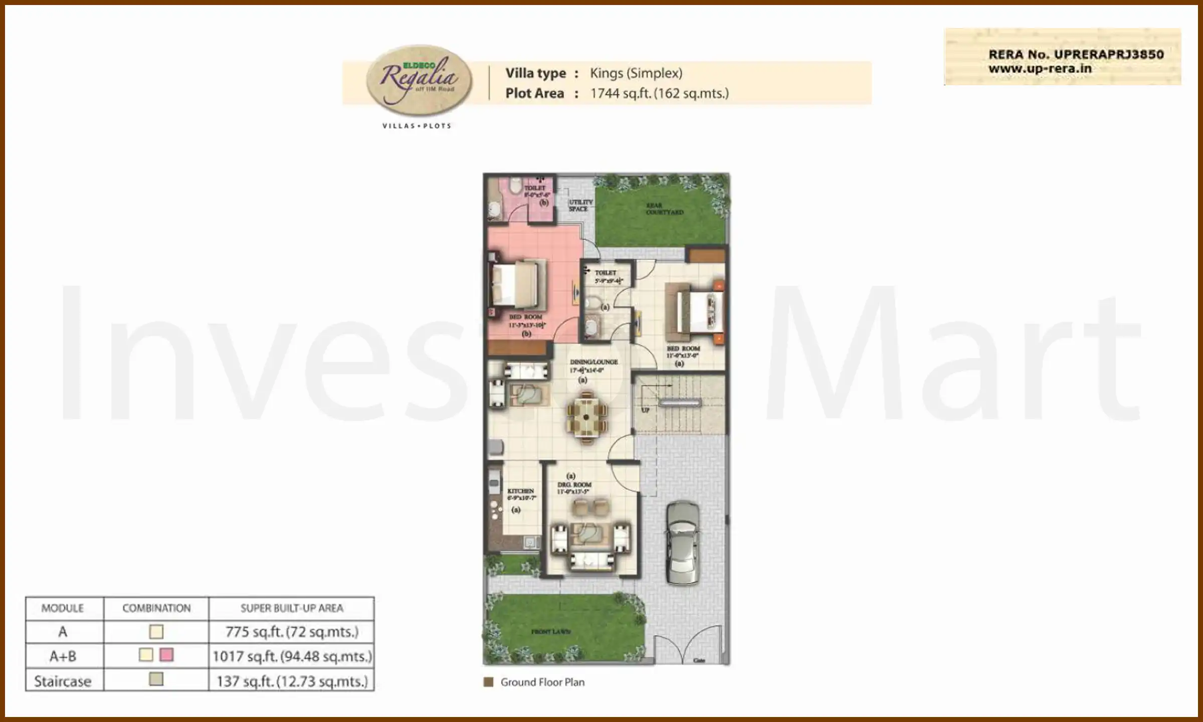 1744 Sqft