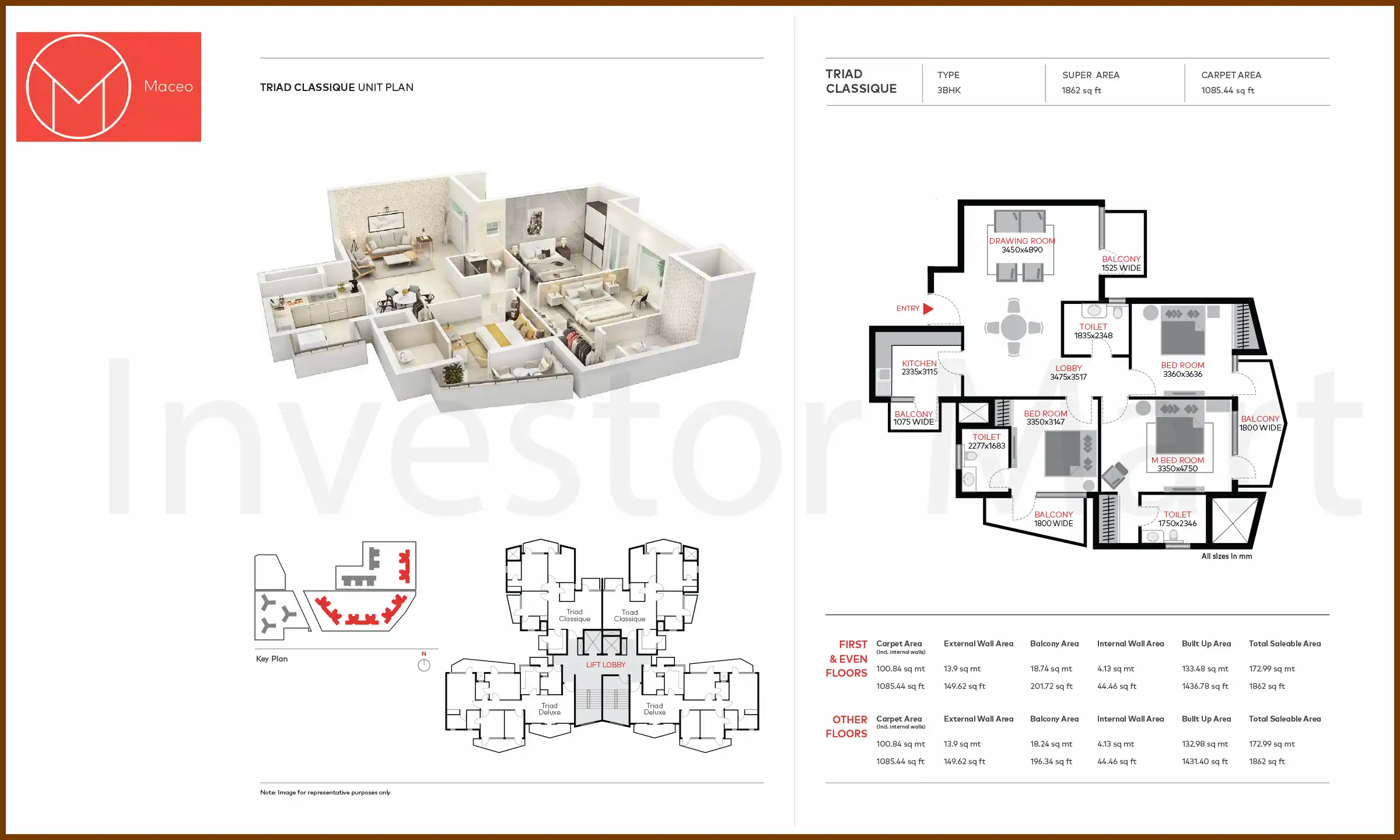 1862 Sqft