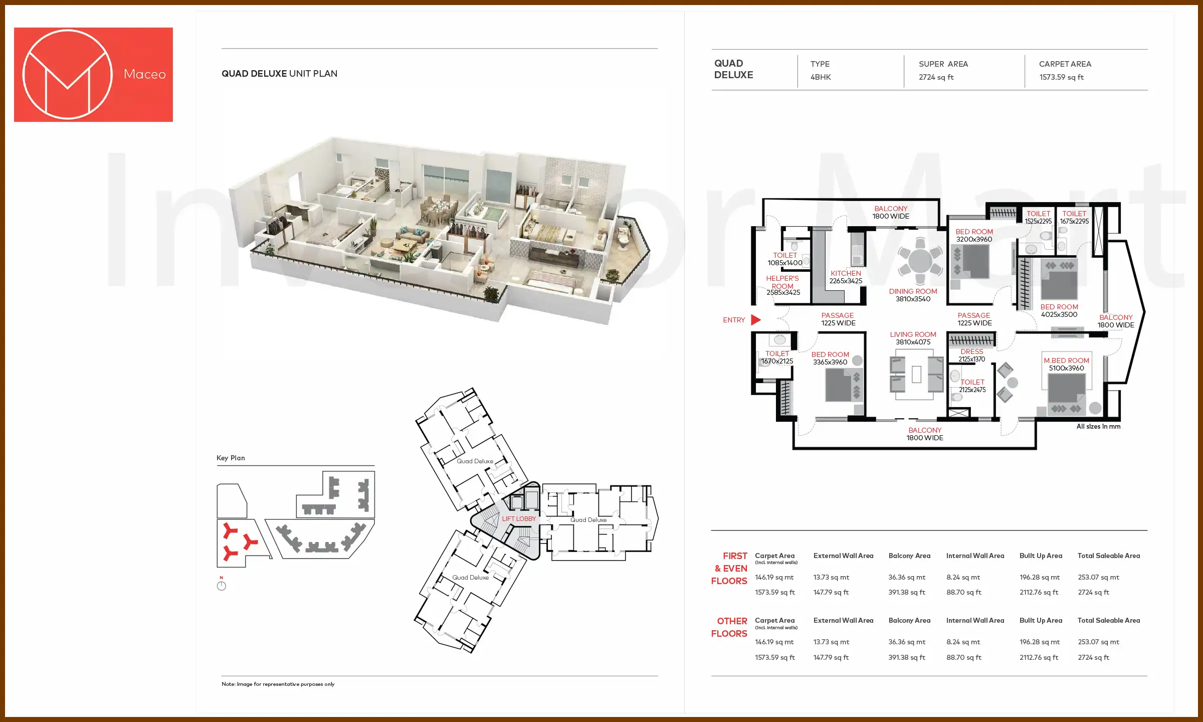 2724 Sqft