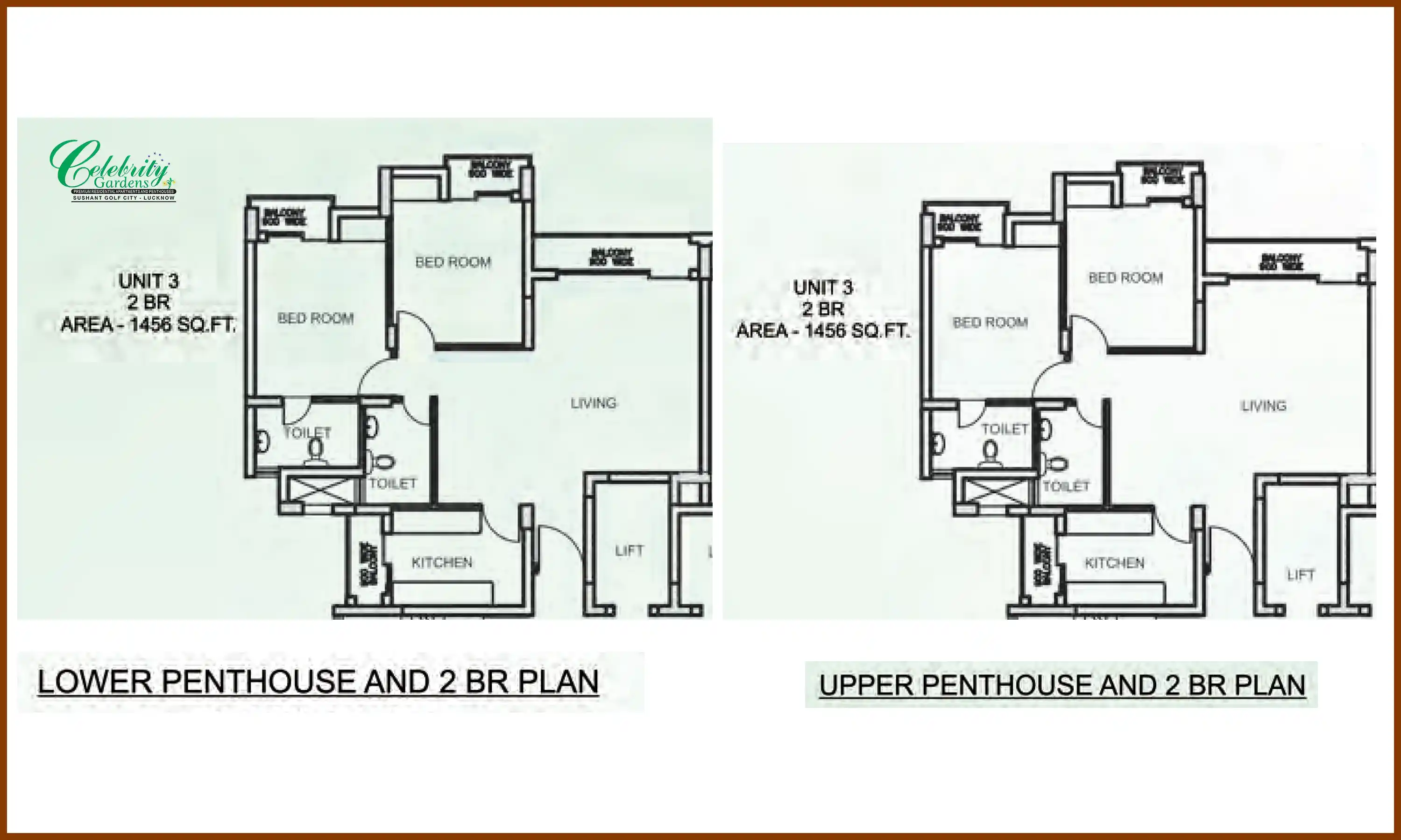 1456 Sqft