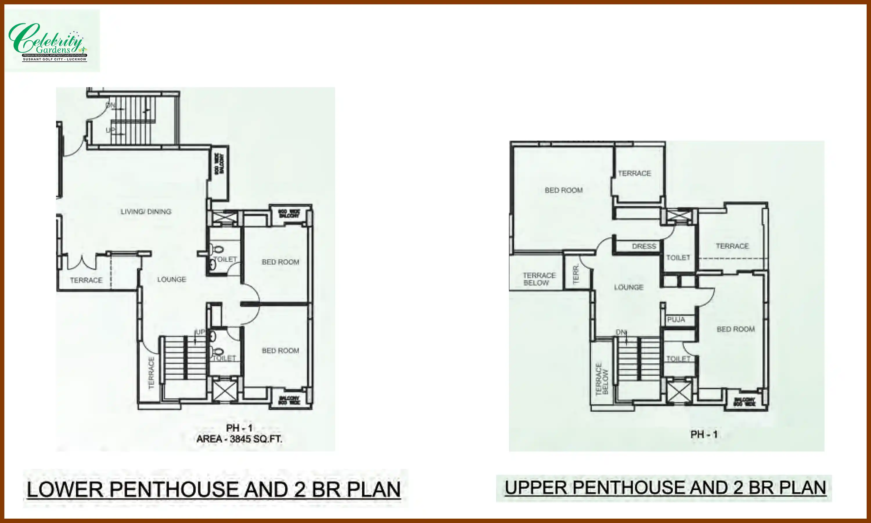 3845 Sqft