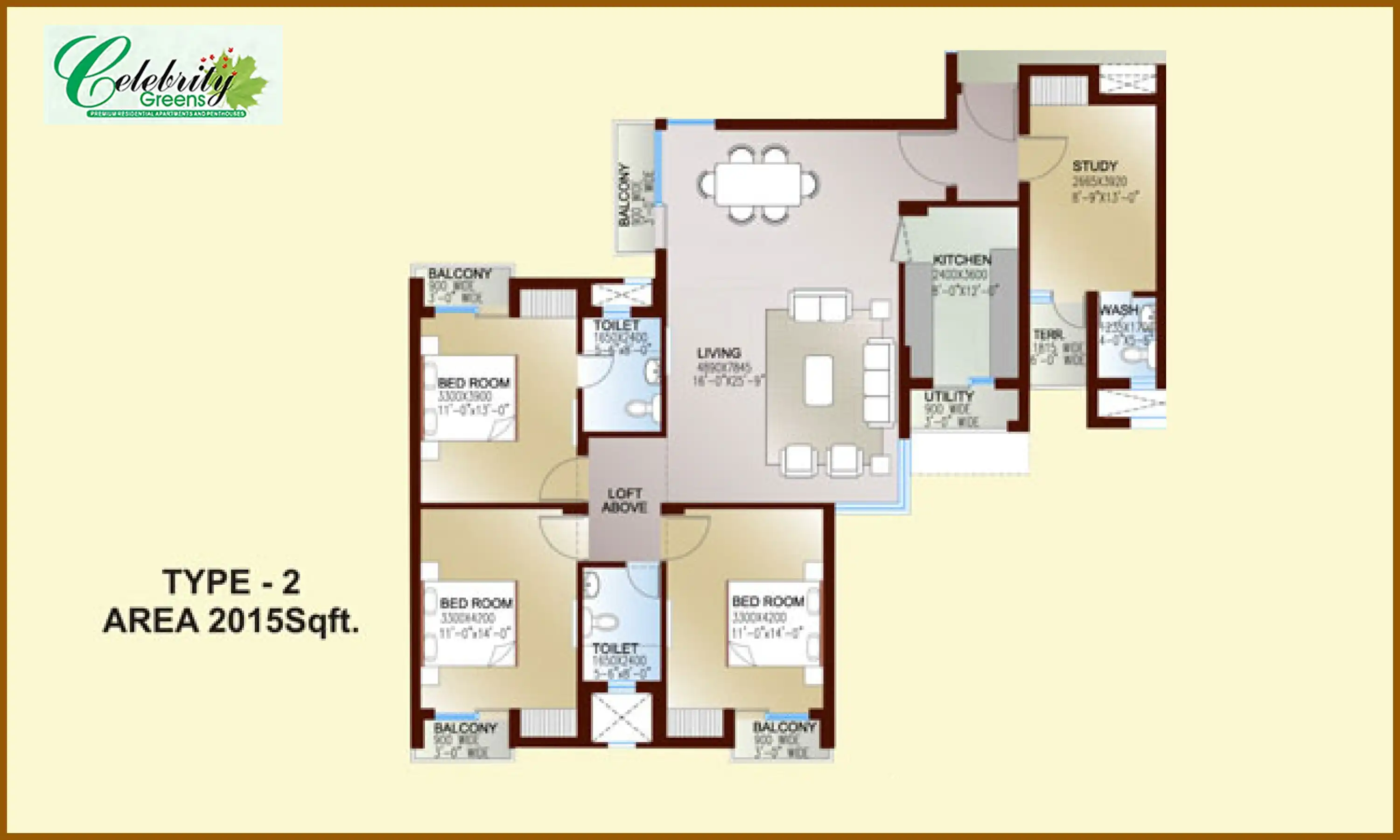 2015 Sqft