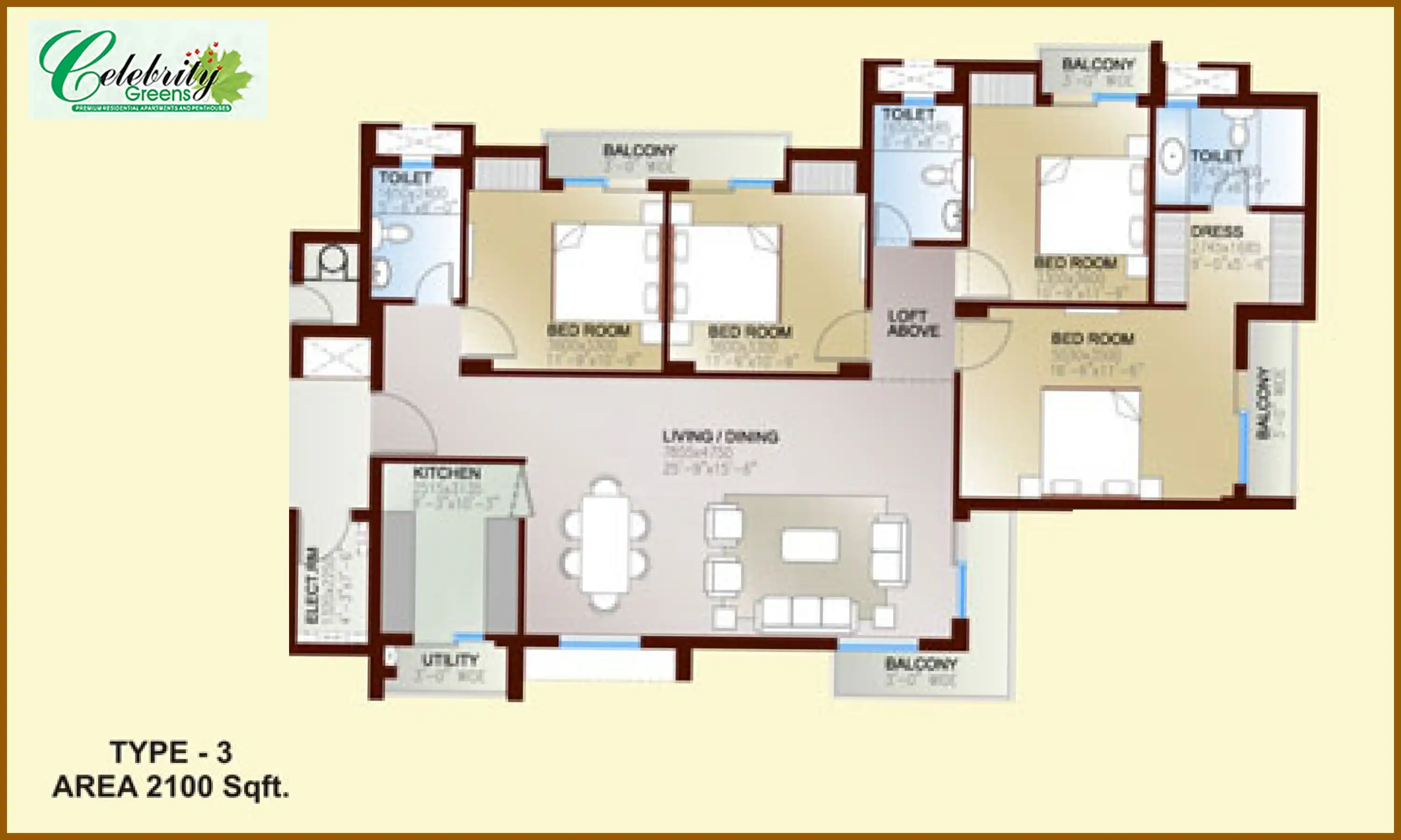 2100 Sqft