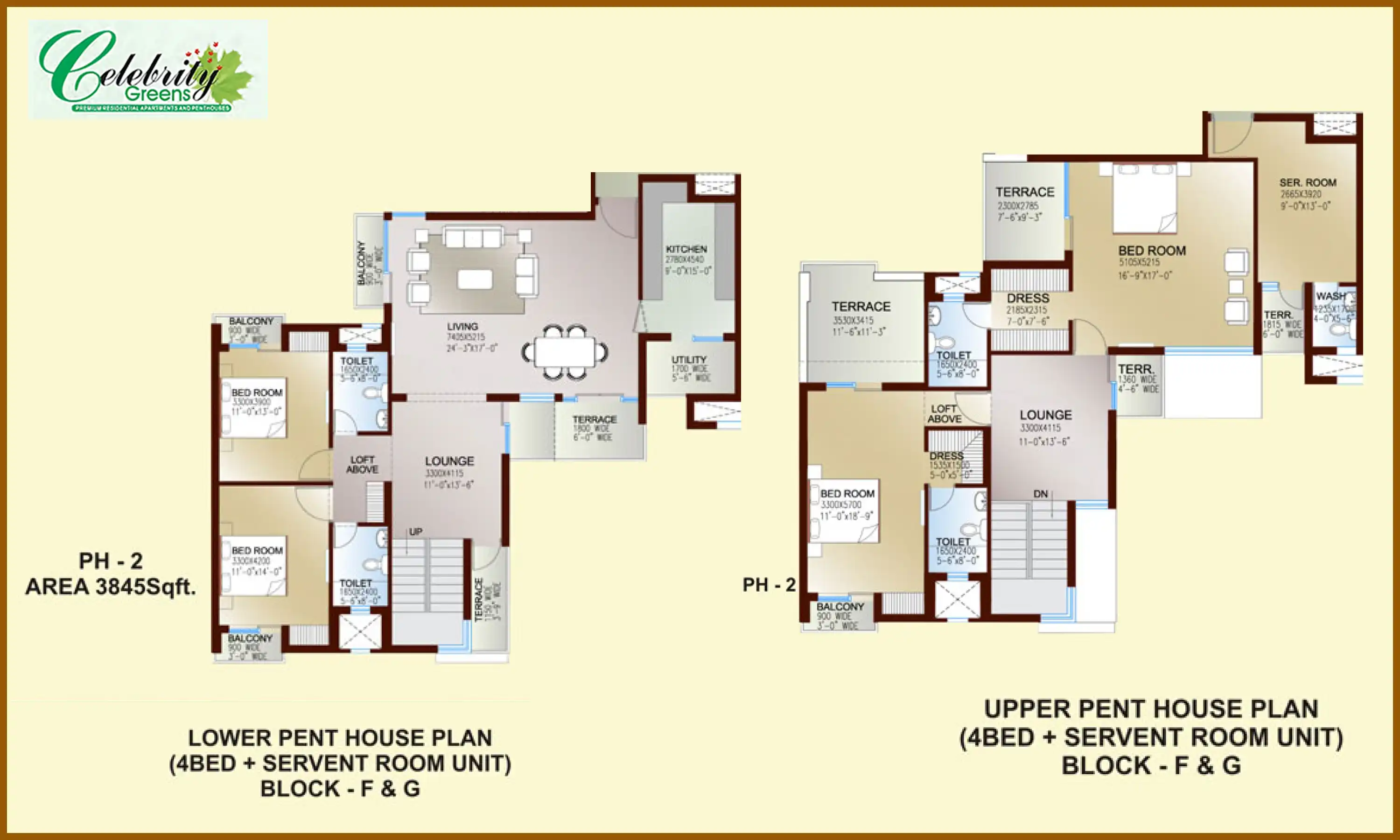 3845 Sqft
