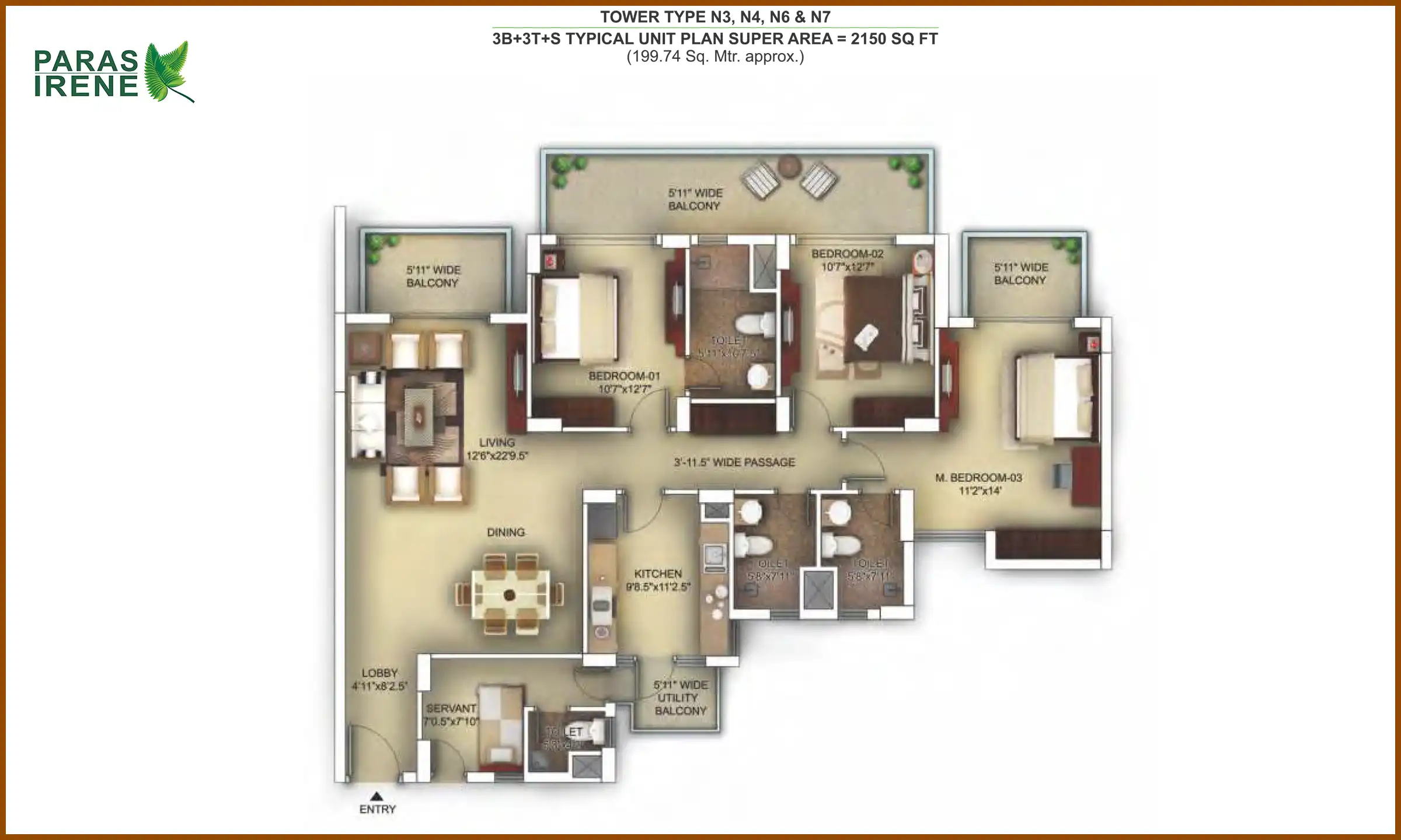 2150 Sqft