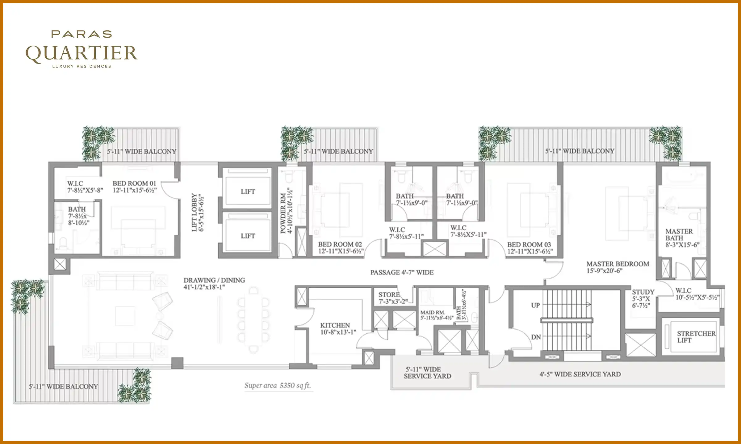 5350 Sqft