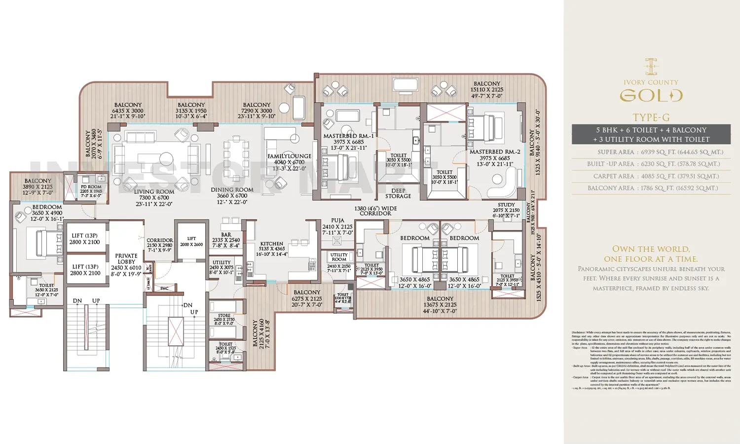 6939 Sqft