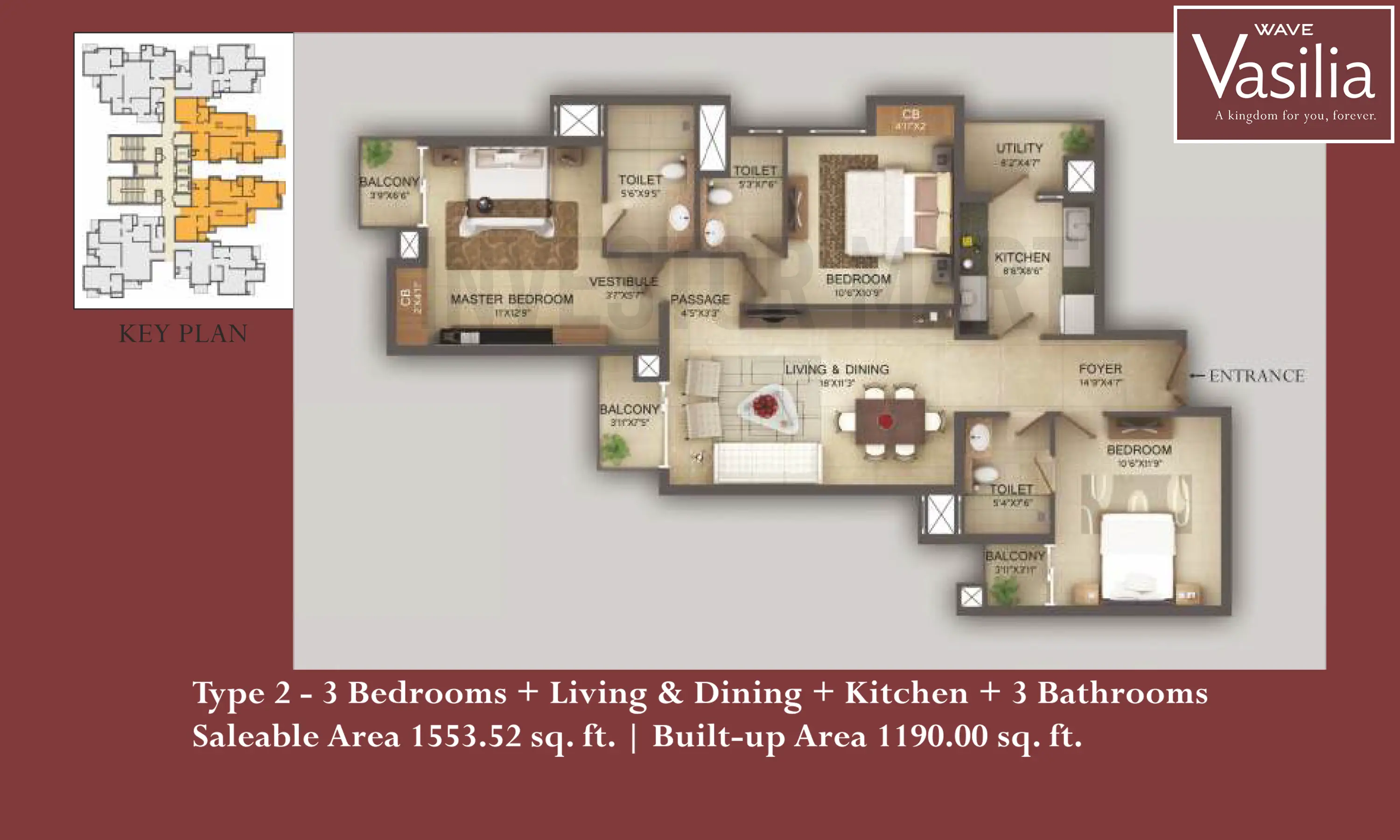 1553 Sqft