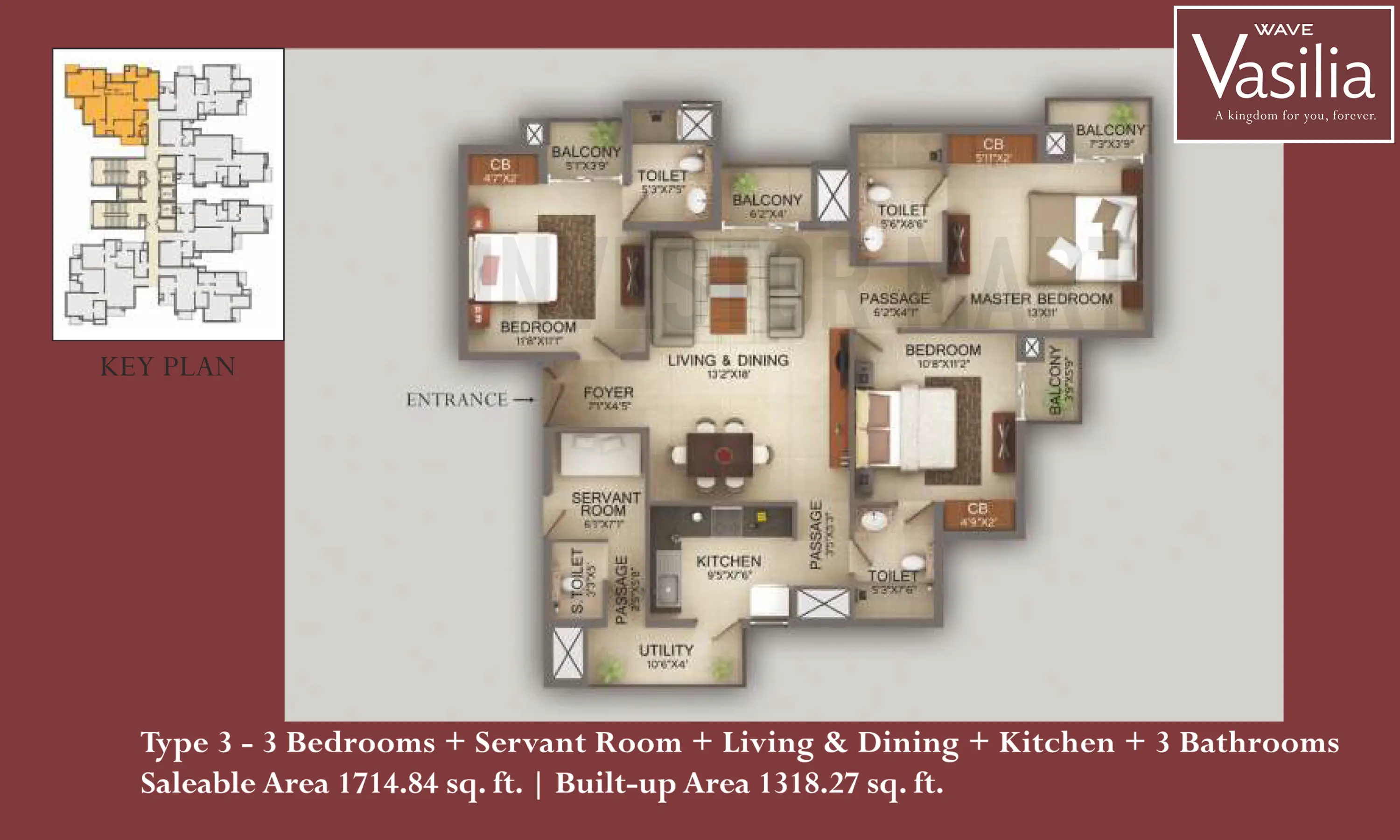 1714 Sqft