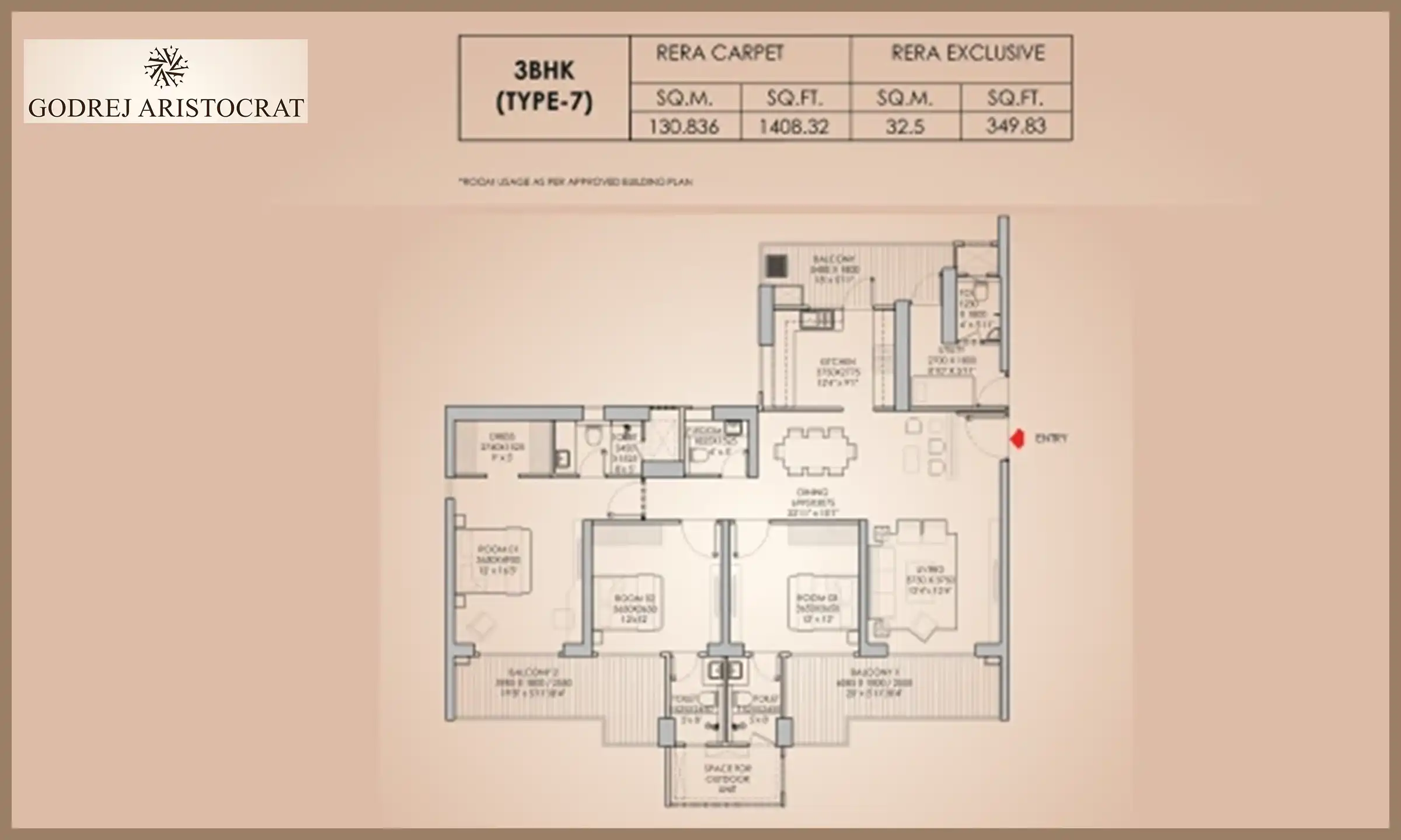 1408 Sqft