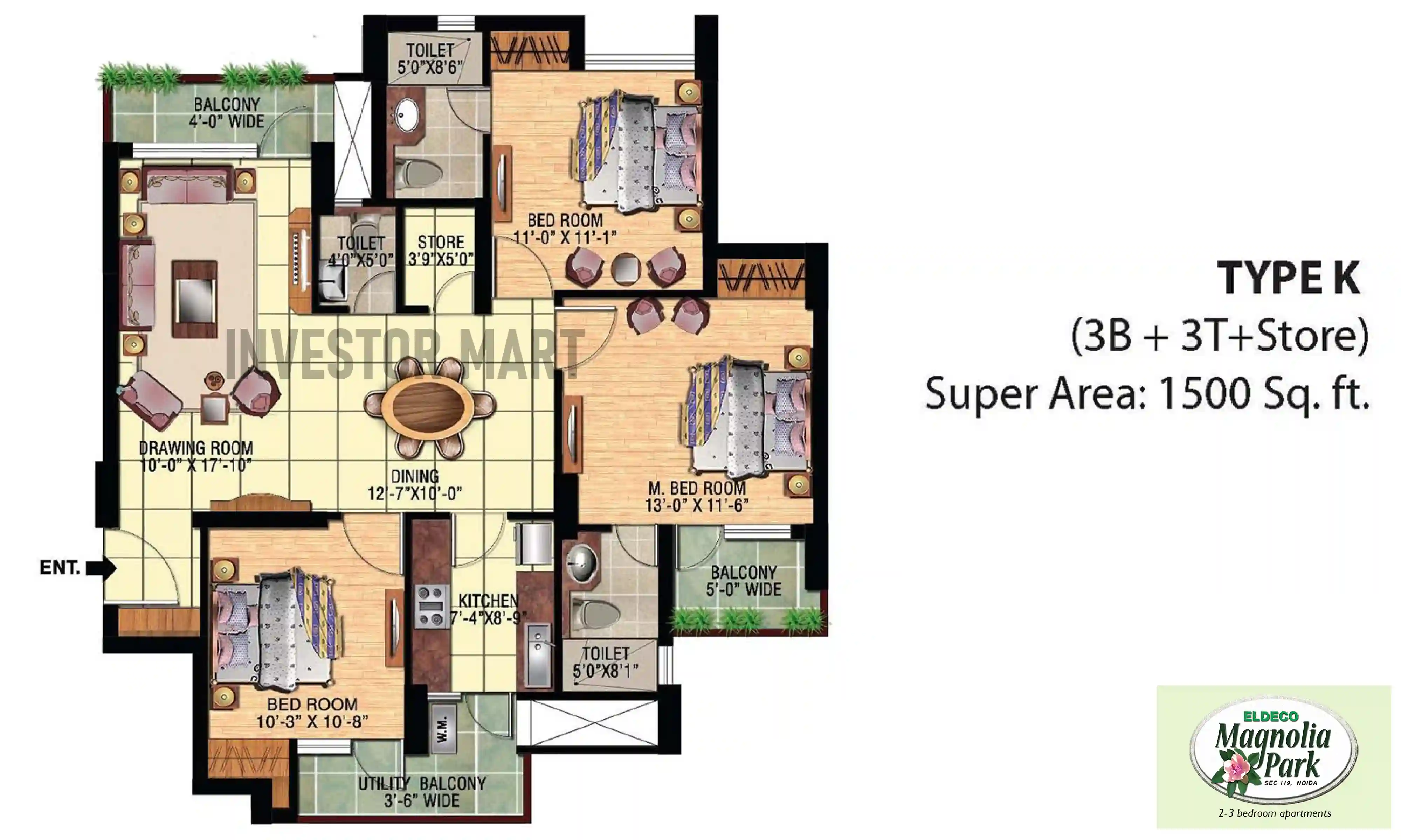 1500 Sqft