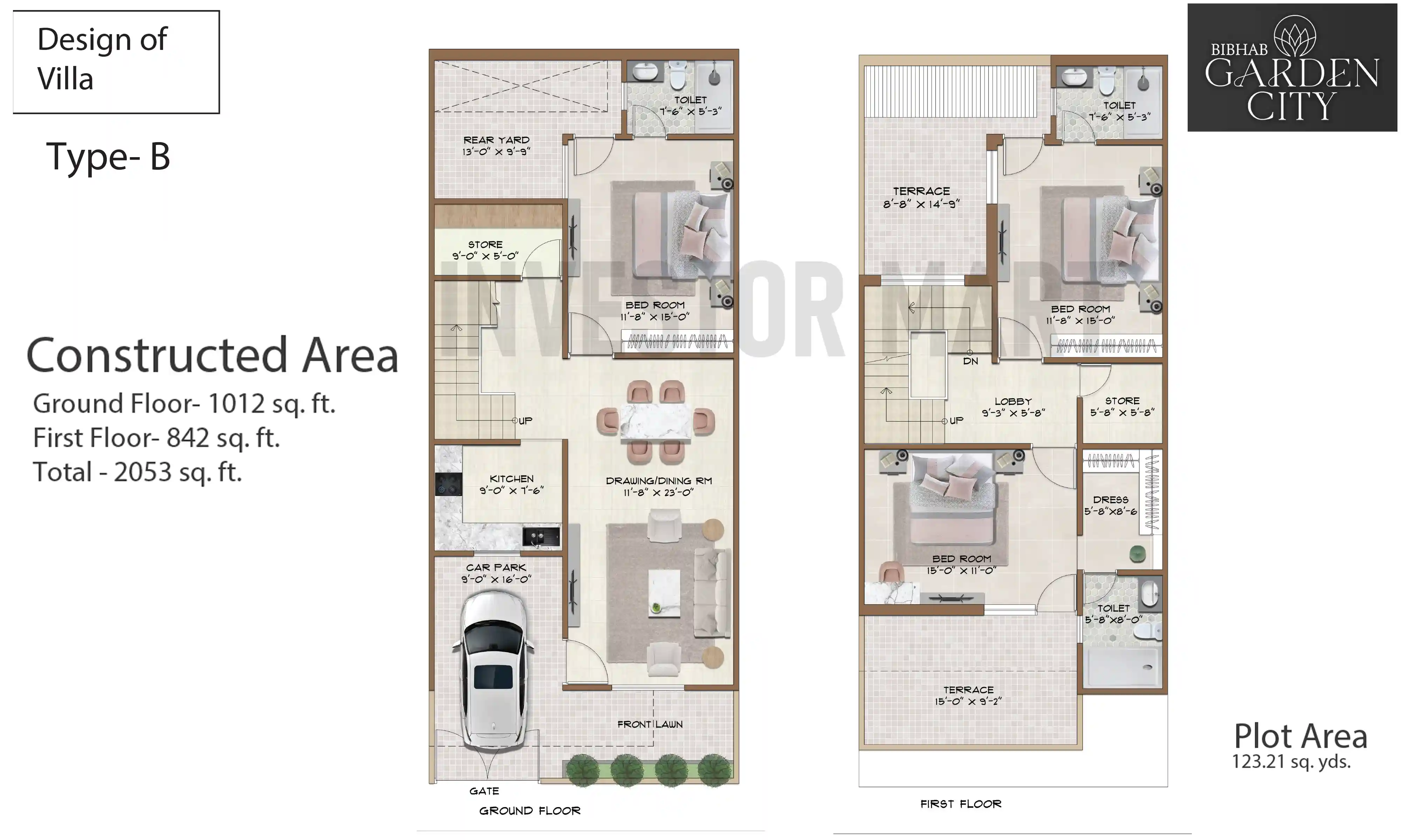 2053 Sqft