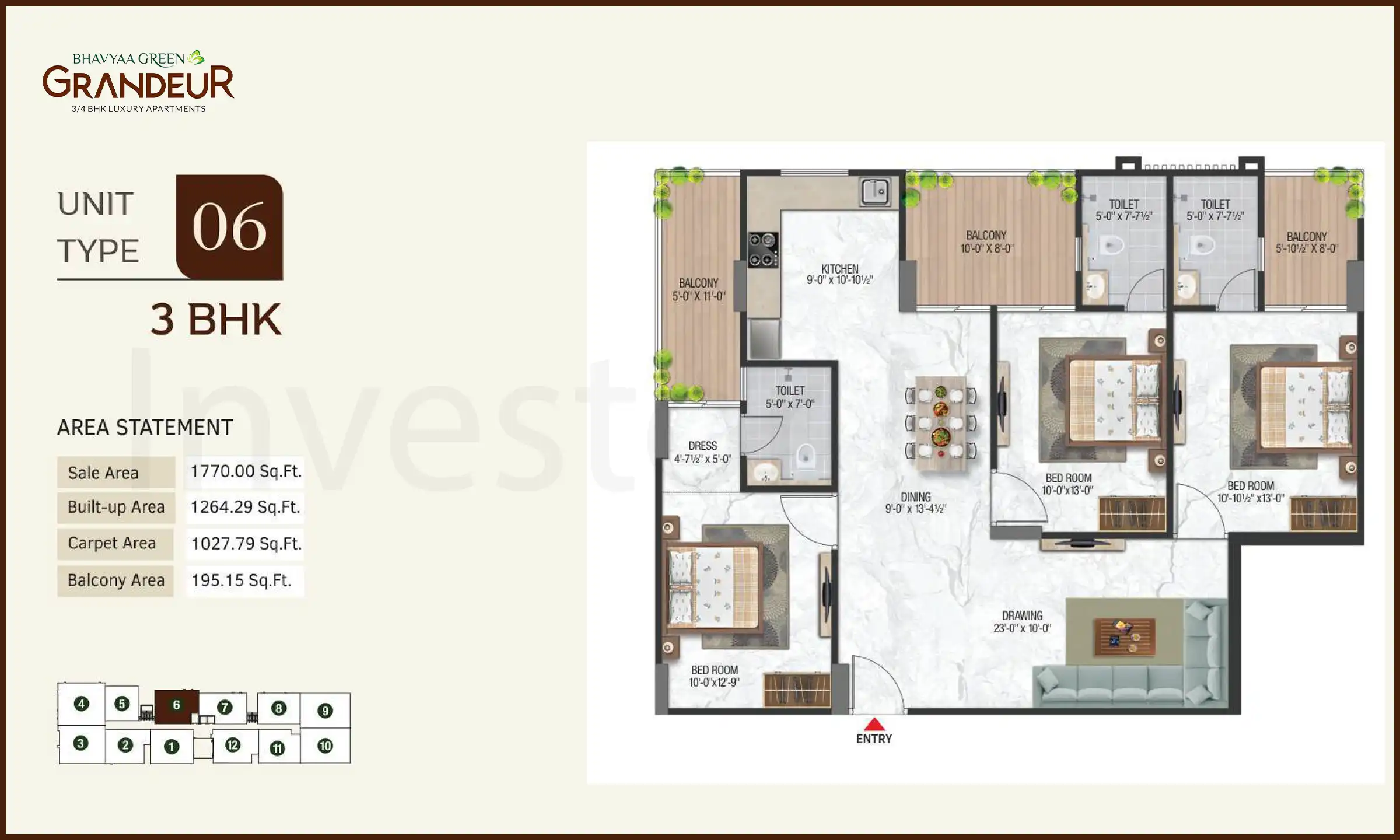 1770 Sqft