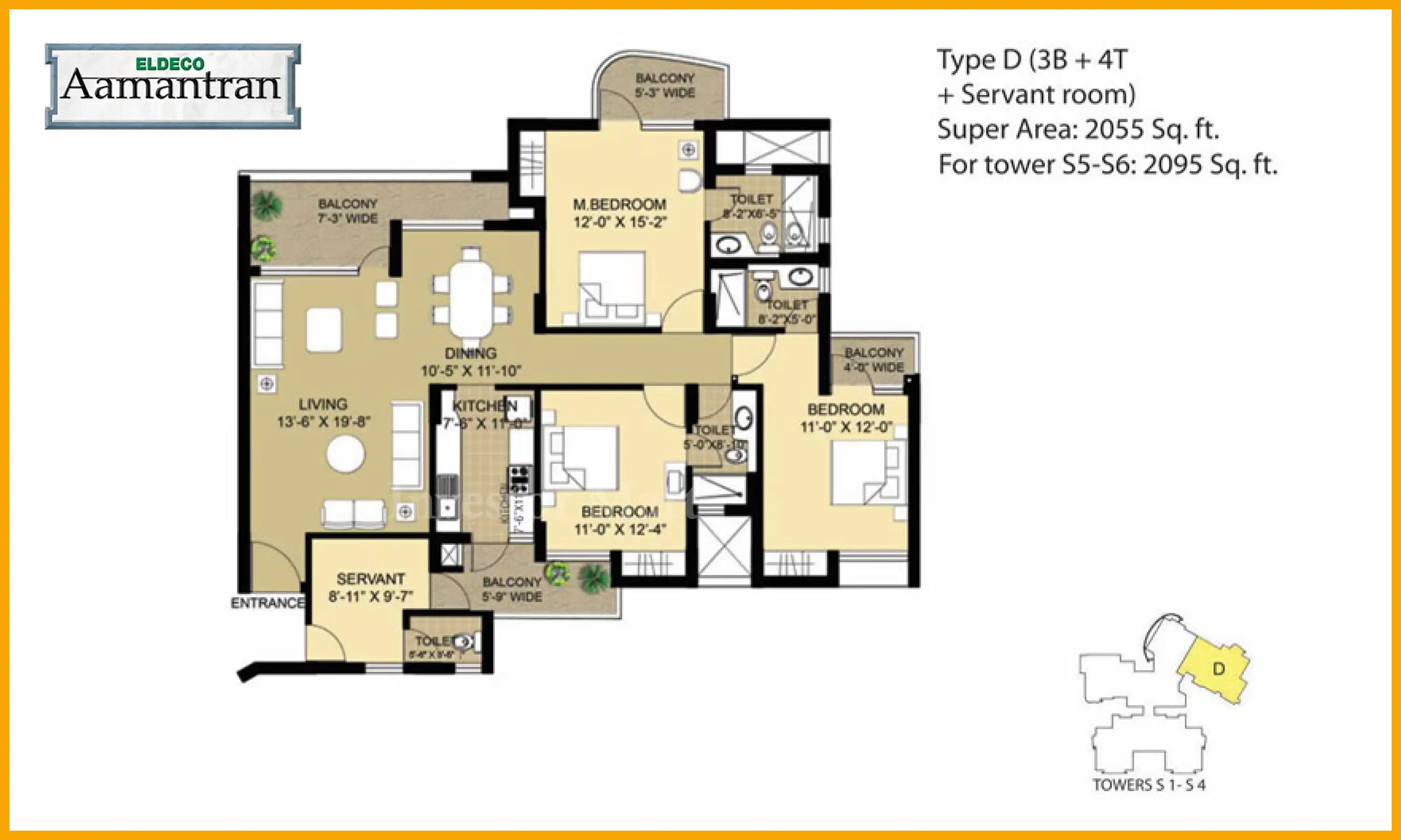 2095 Sqft