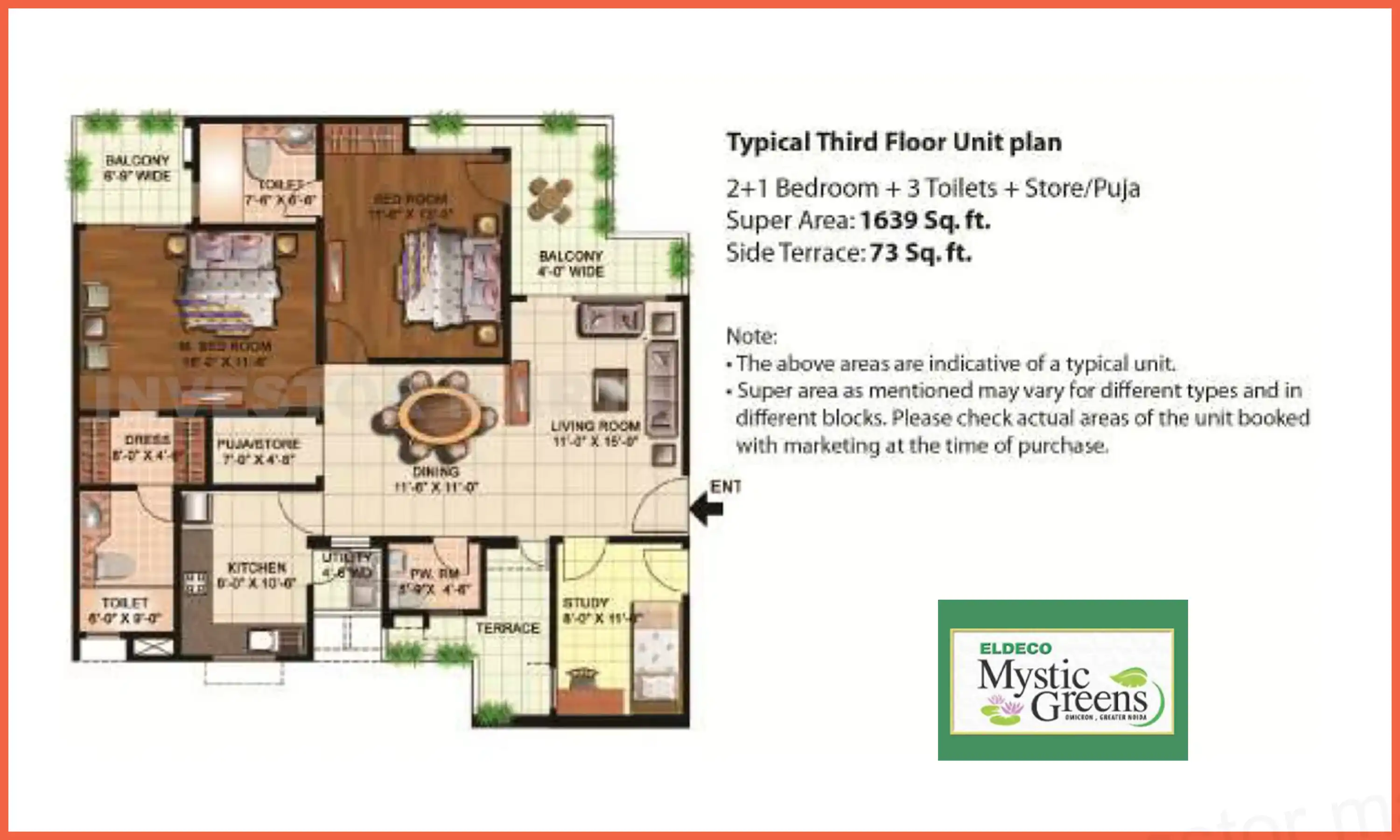 1639 Sqft